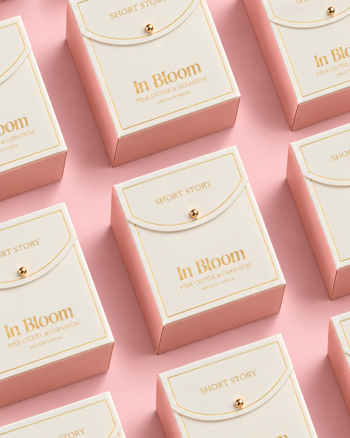 Signature In Bloom - Pink Lychee & Geranium Soy Candle