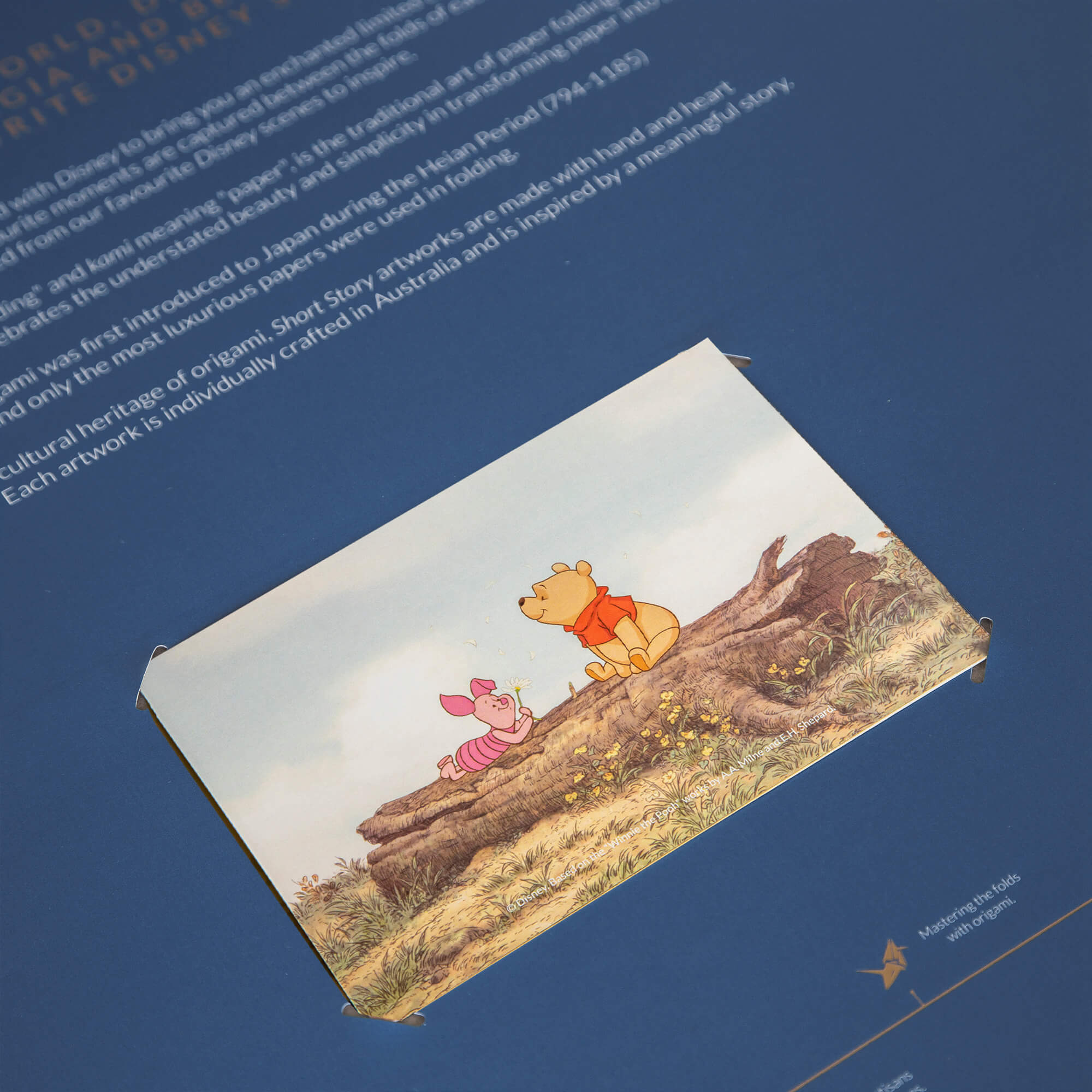 Disney White Frame Pooh & Piglet Smallest Things