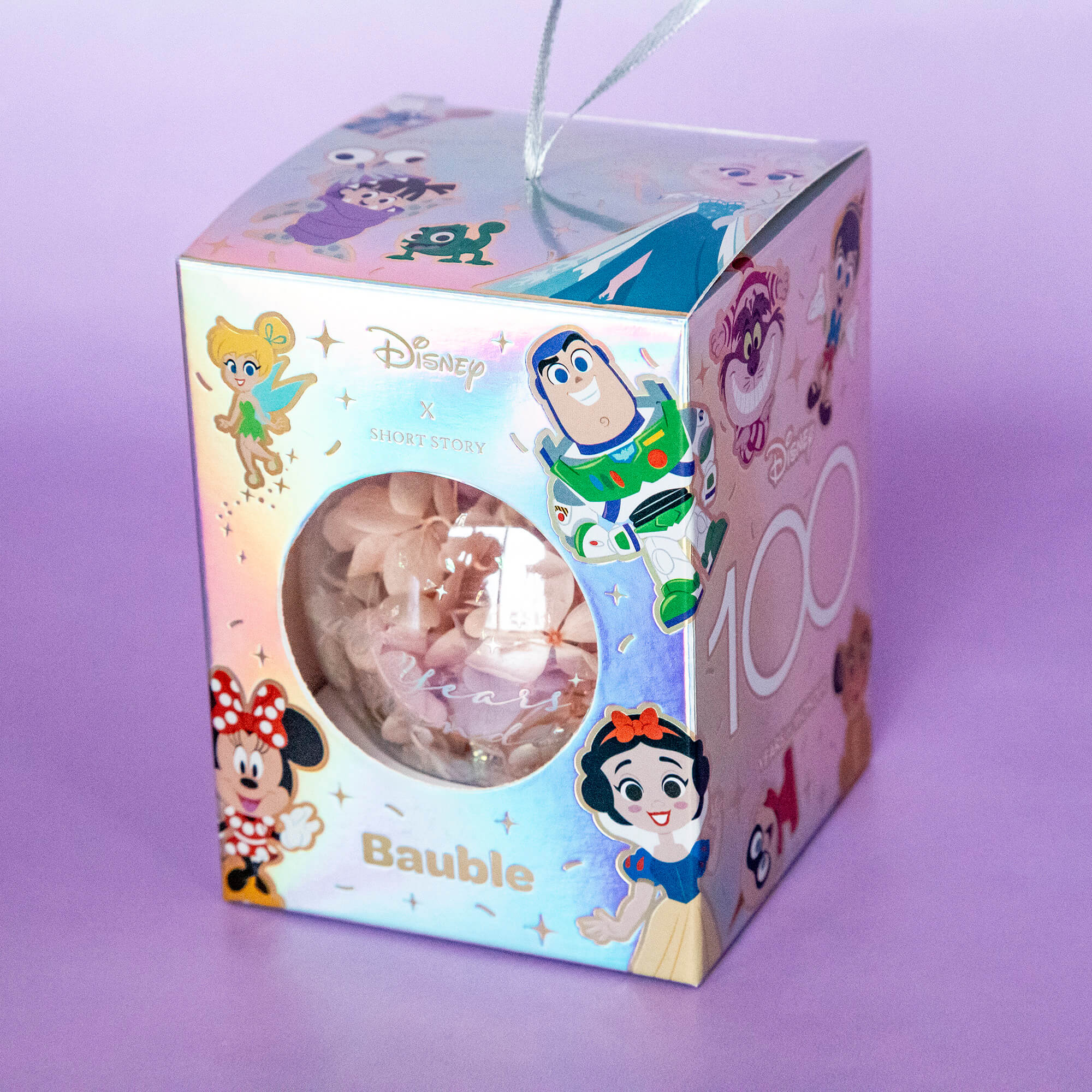 Disney Glass Bauble D100 Years of Wonder