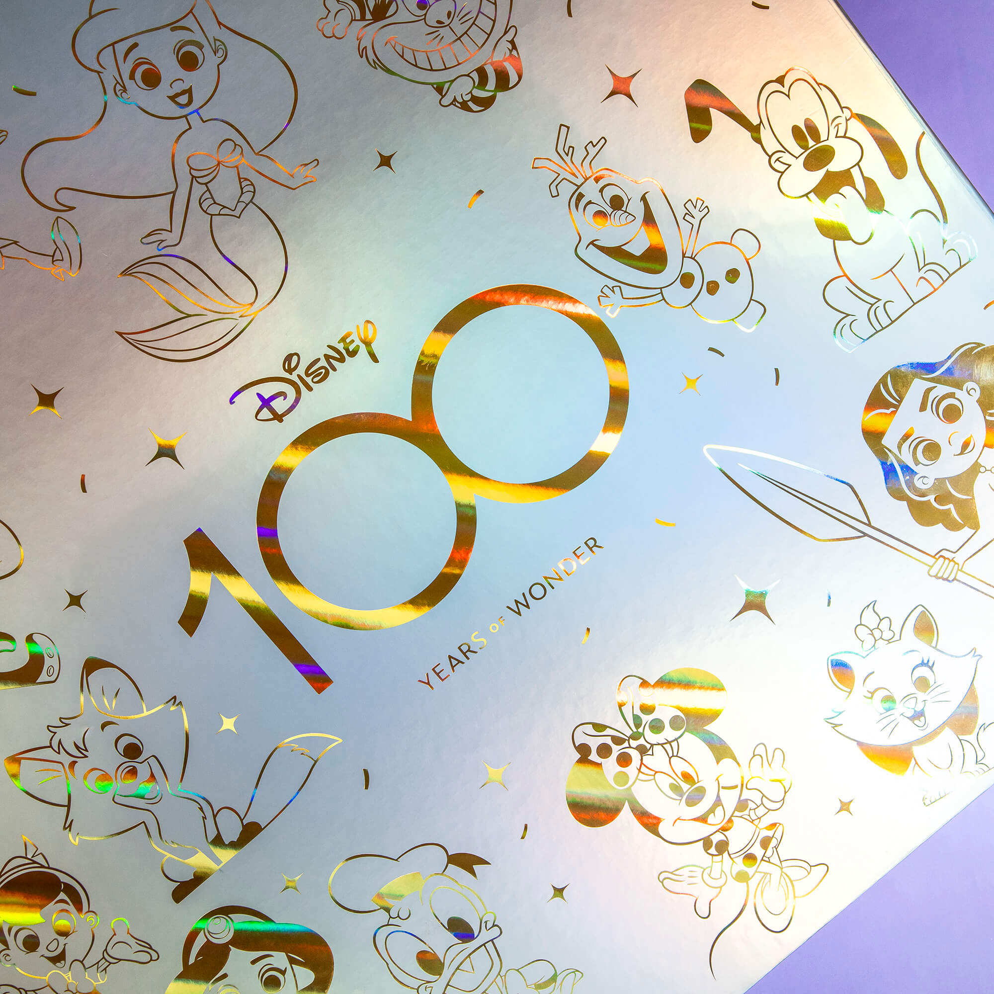 Disney Large White Frame D100