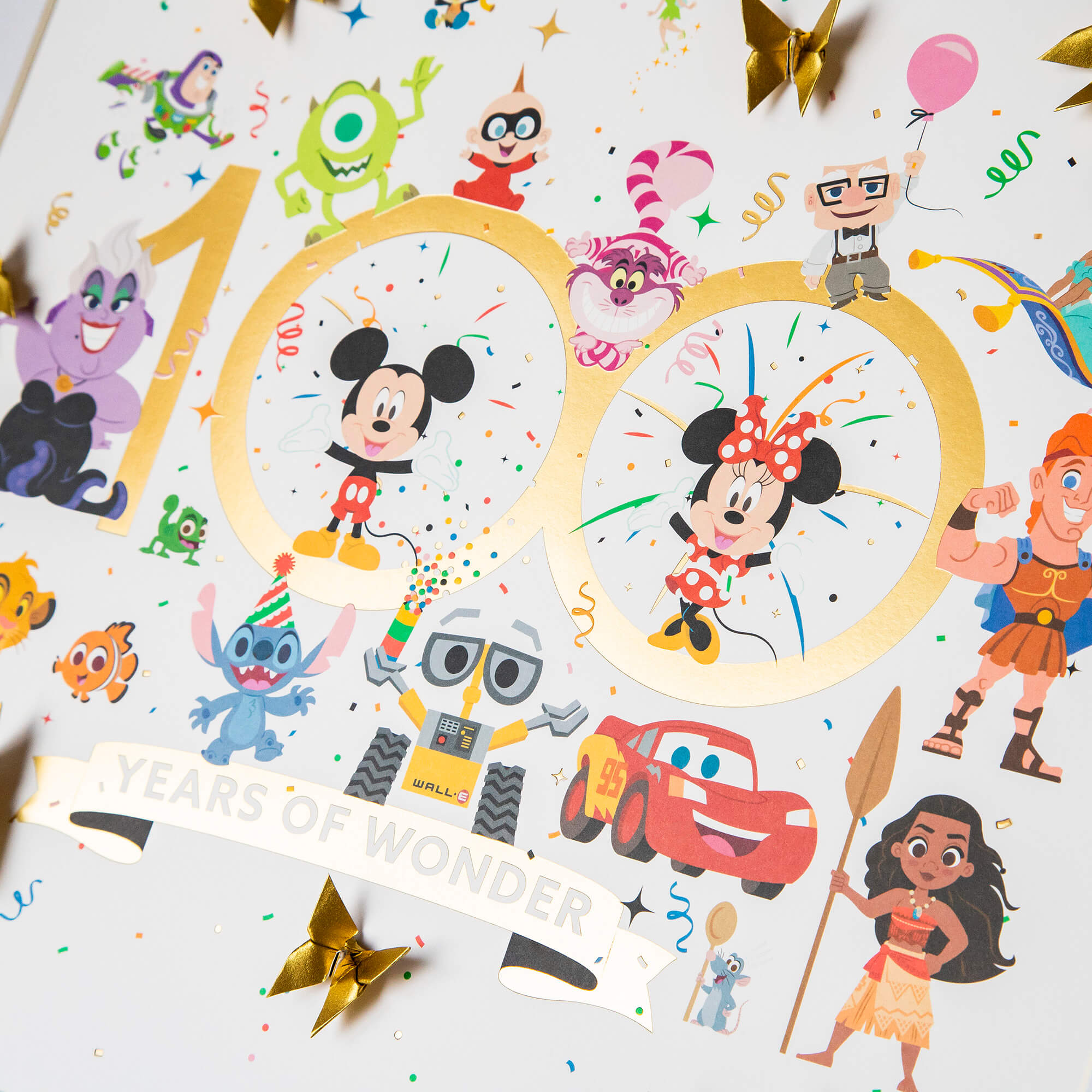 Disney Large White Frame D100