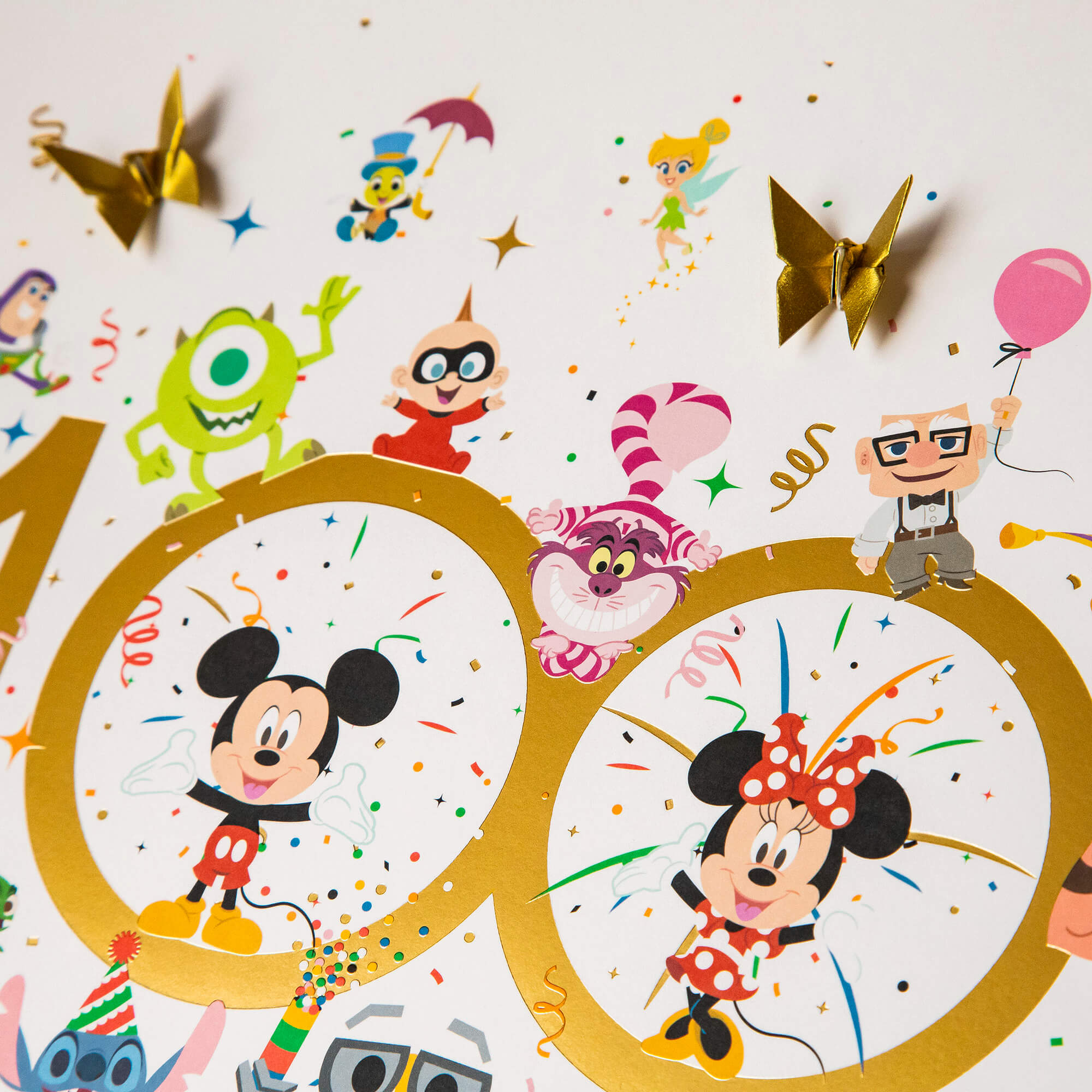 Disney Large White Frame D100