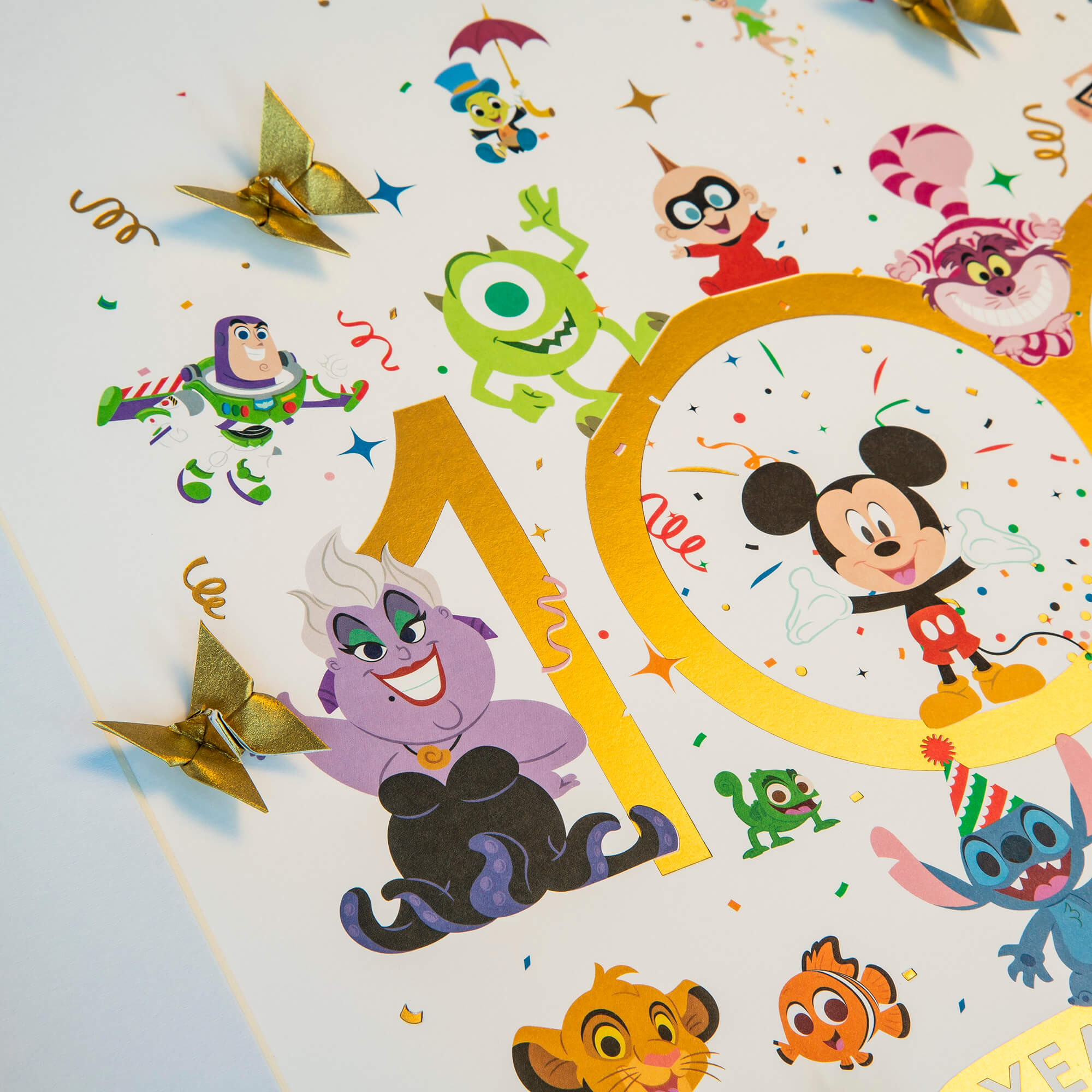 Disney Large White Frame D100