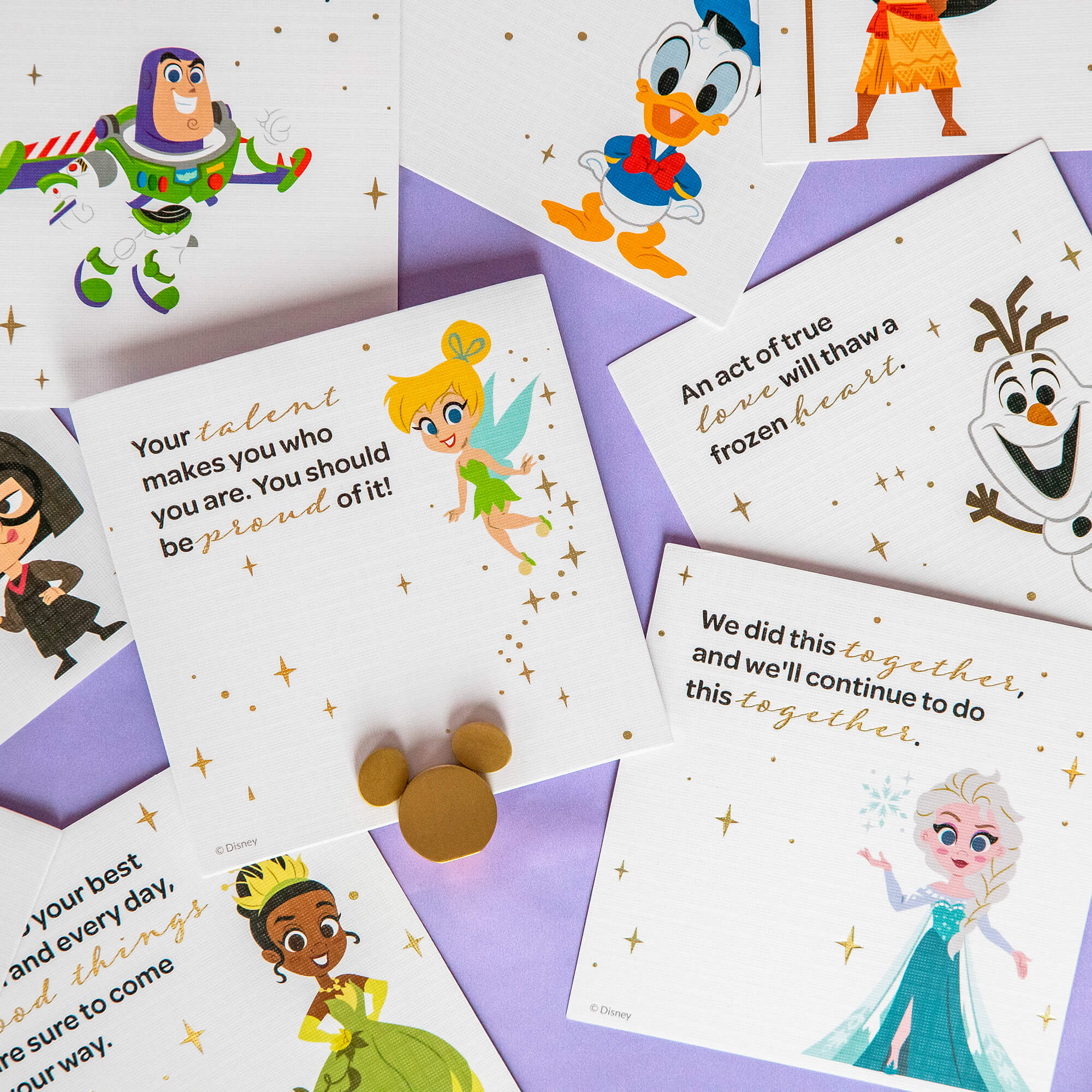 Disney Quote Cards D100