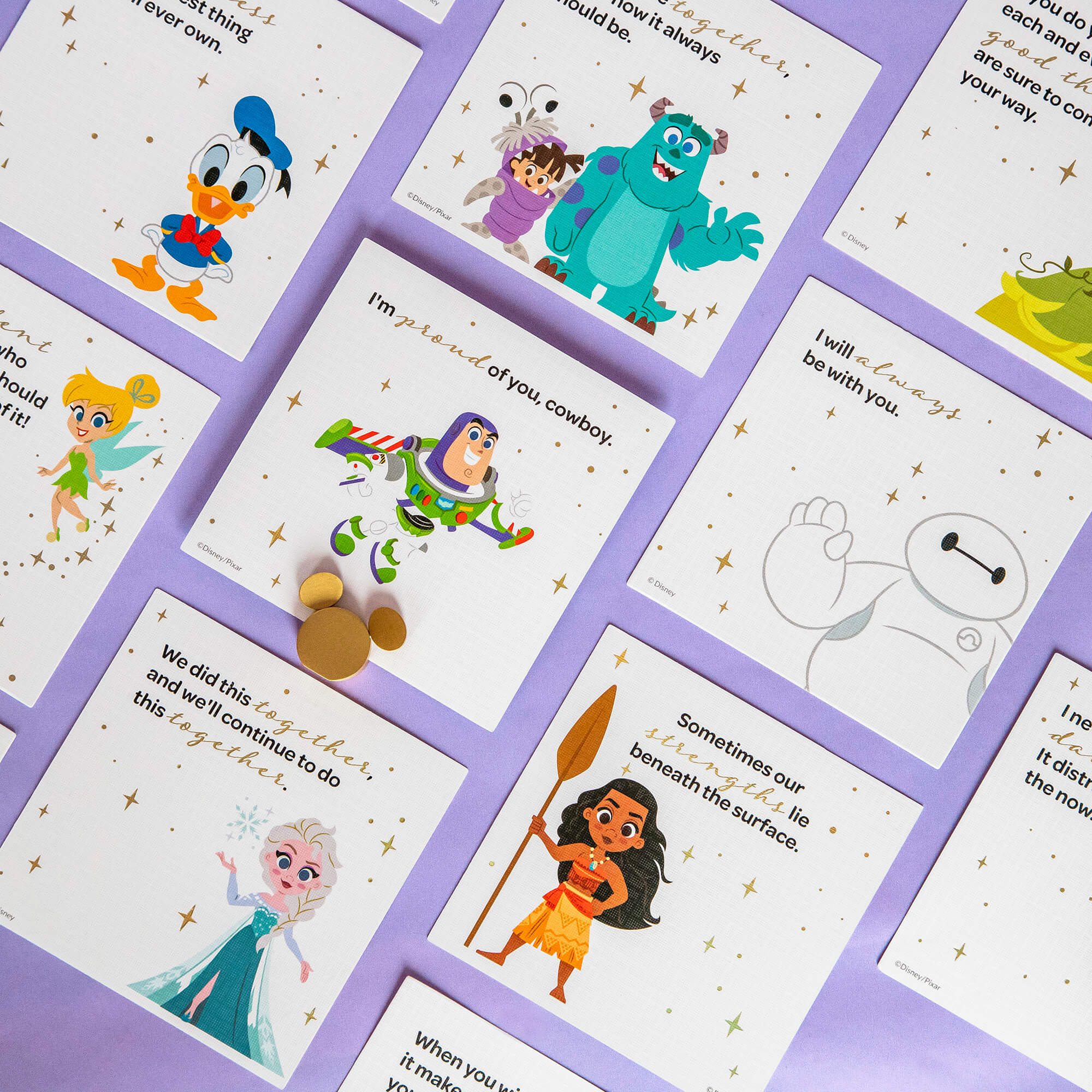 Disney Quote Cards D100