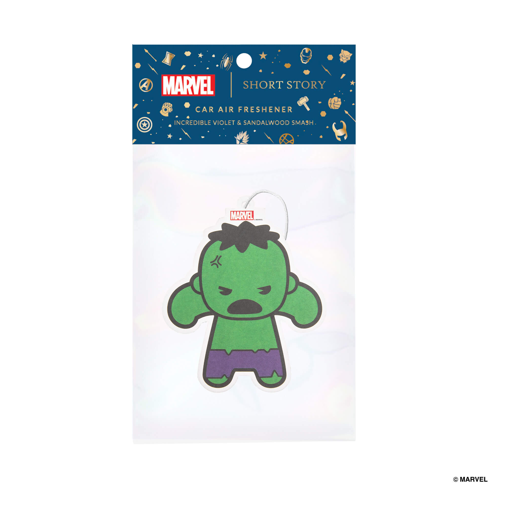 Marvel Car Air Freshener Hulk