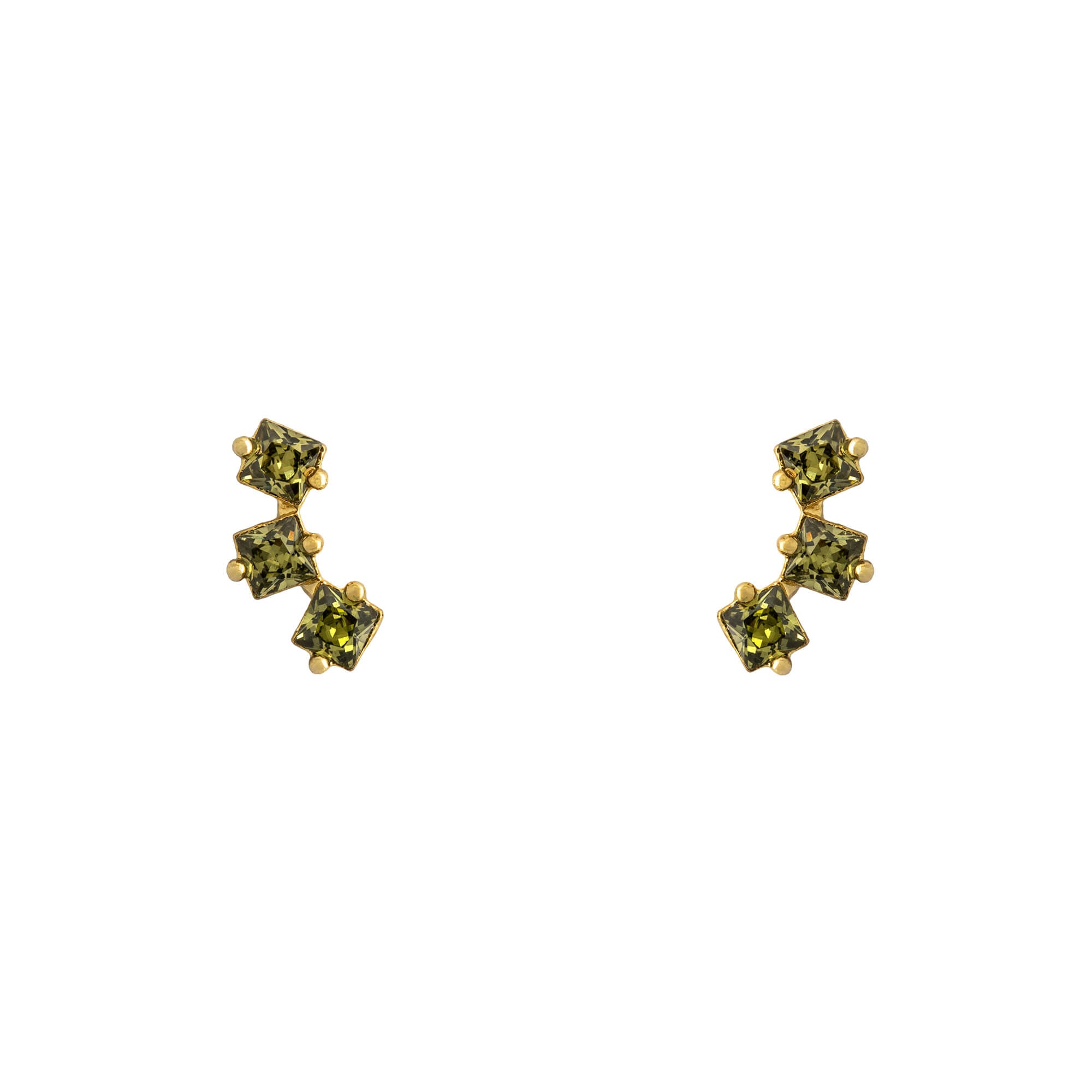 Earring Diamante Trio