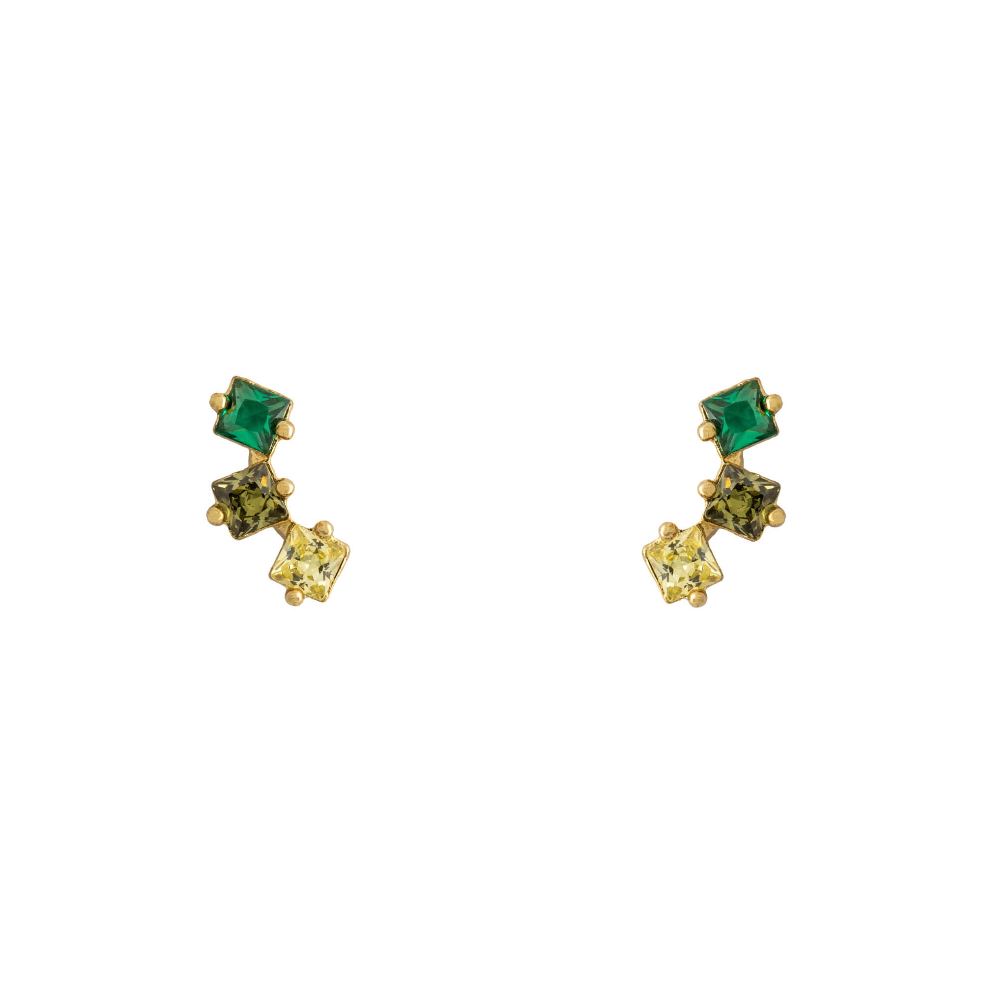 Earring Diamante Trio