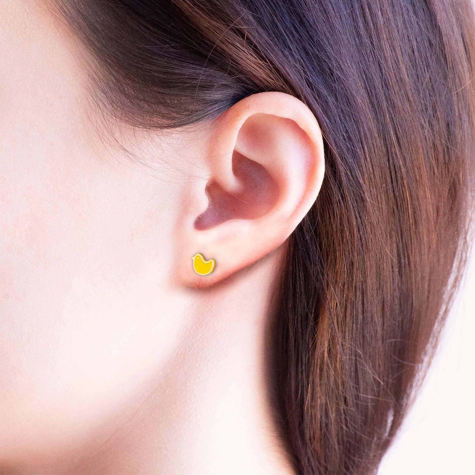Earring Epoxy Duck