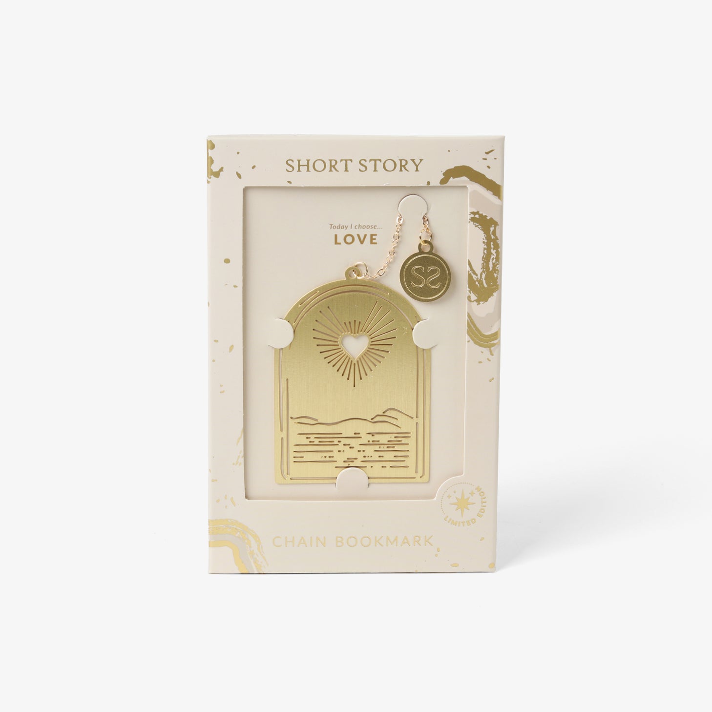 Floral Crystal Collection Bookmark - Love
