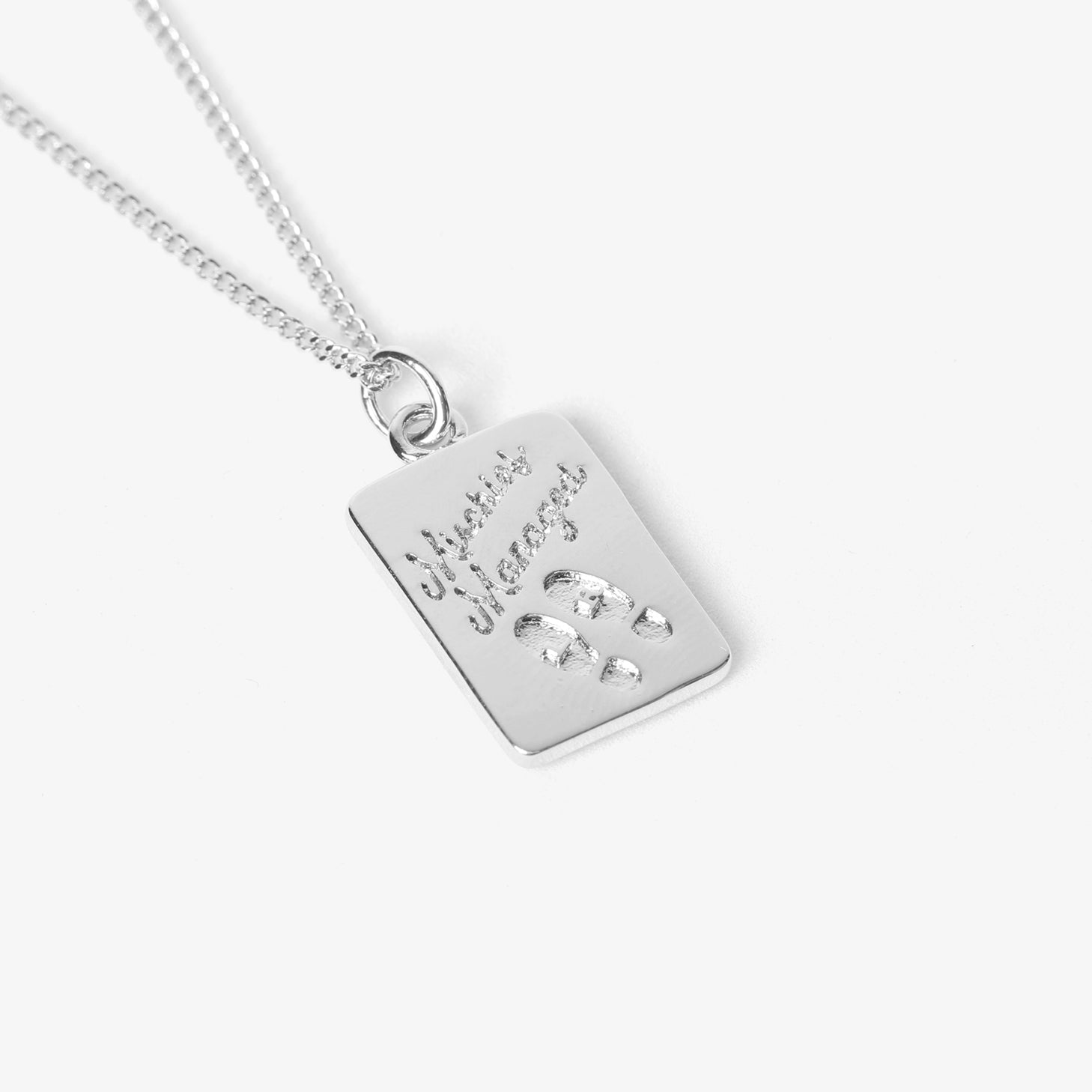 Harry Potter Necklace Marauder's Map