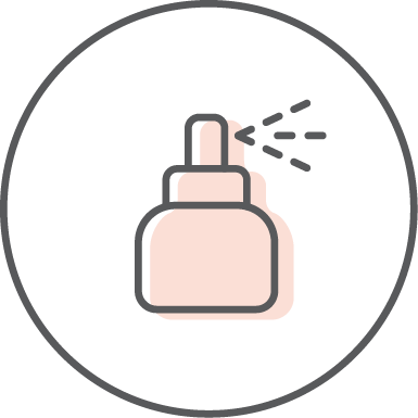 Quick, controlled fragrance