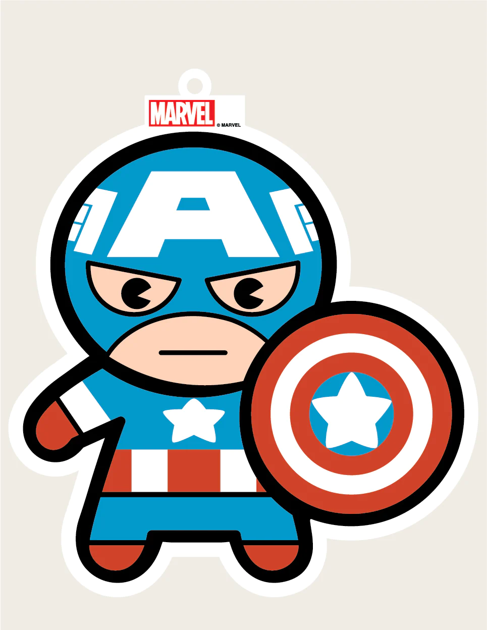 Marvel Car Air Freshener Captain America