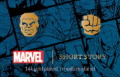 Marvel Earring Hulk &amp; Smash Fist