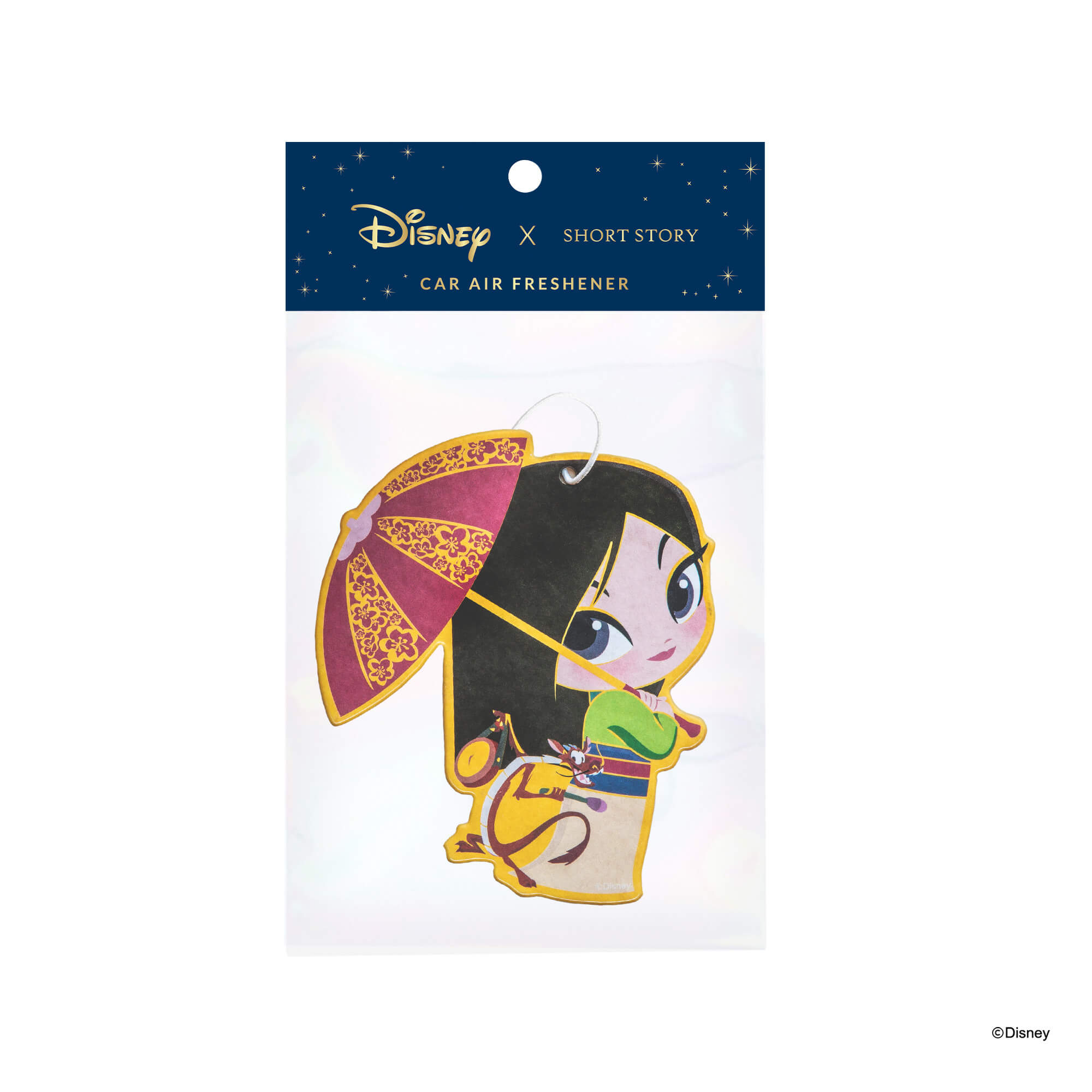 Disney Car Air Freshener Mulan &amp; Mushu