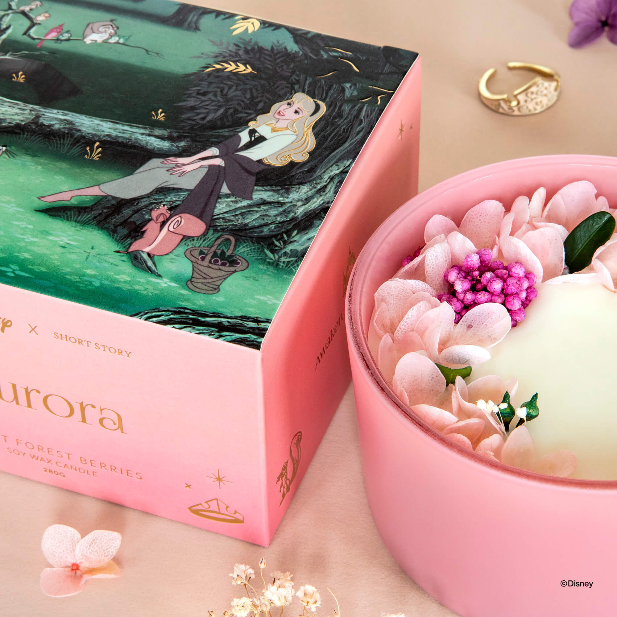 Disney Candle Sleeping Beauty