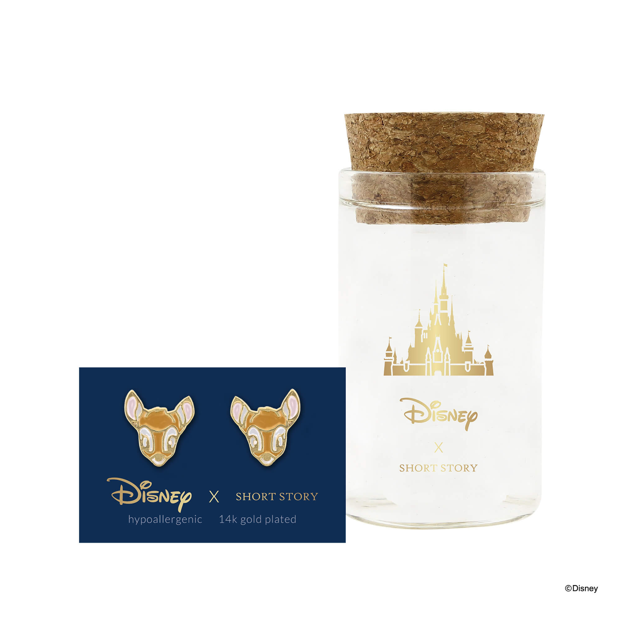 Disney Earring Epoxy Bambi