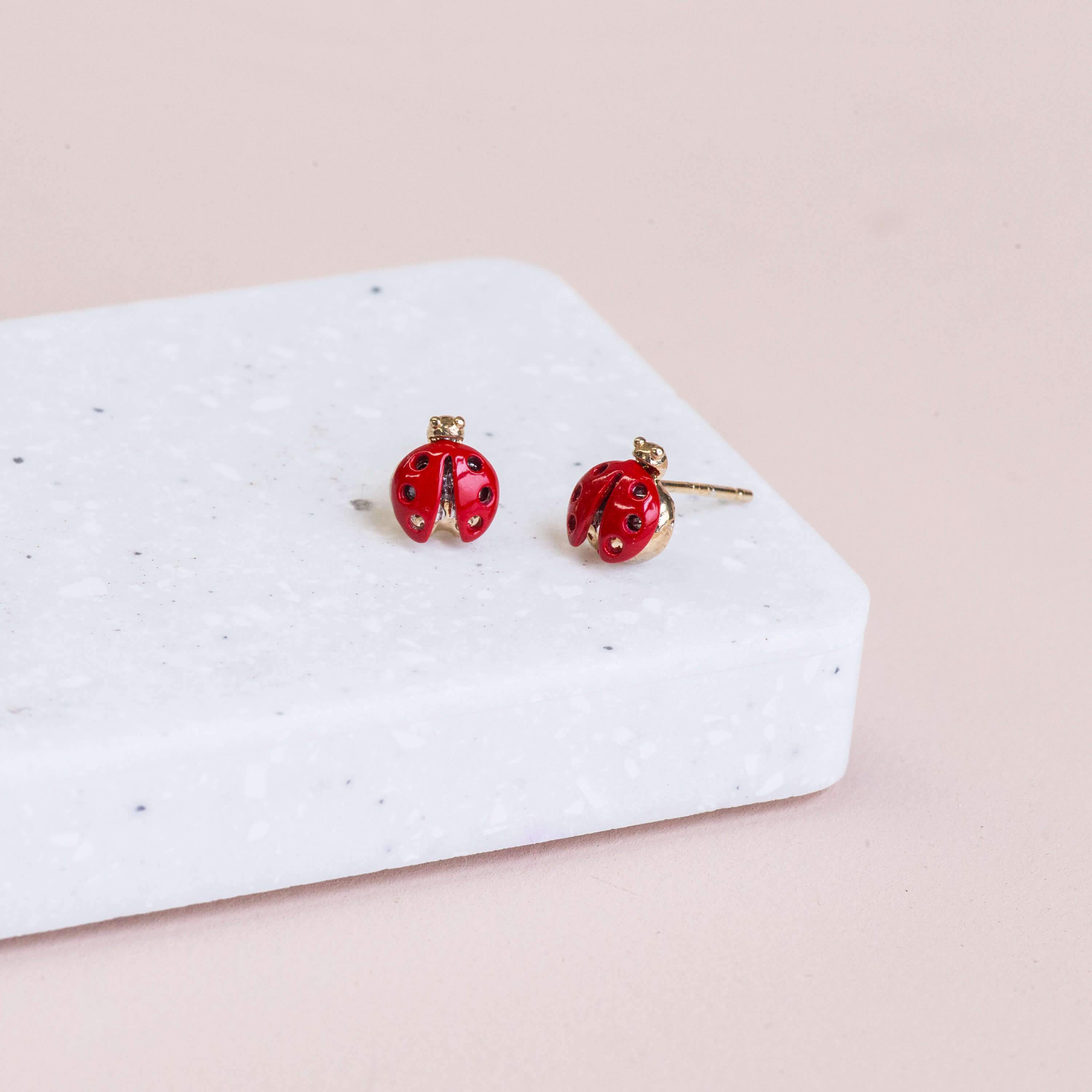 Earring Ladybird