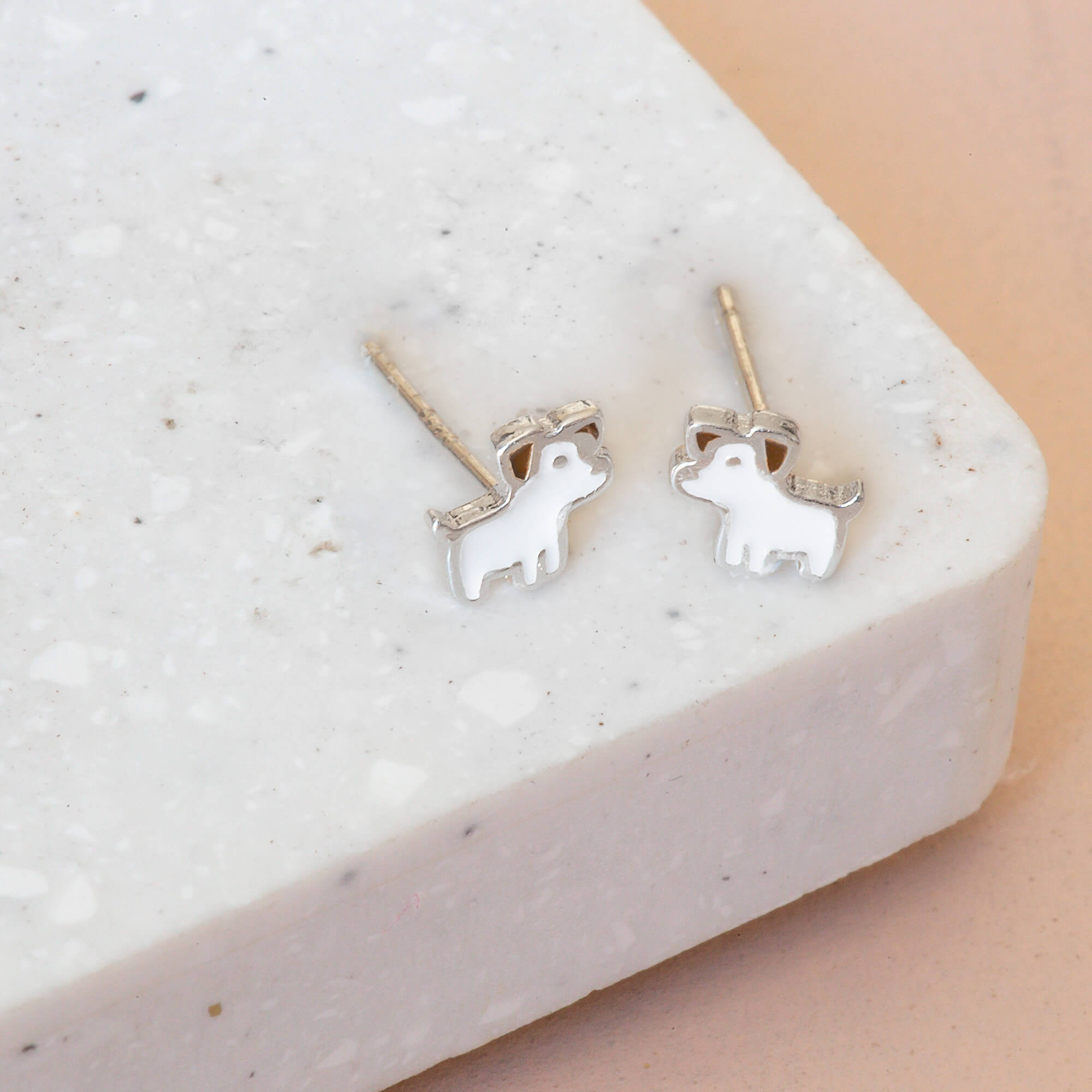 Earring Epoxy Dog