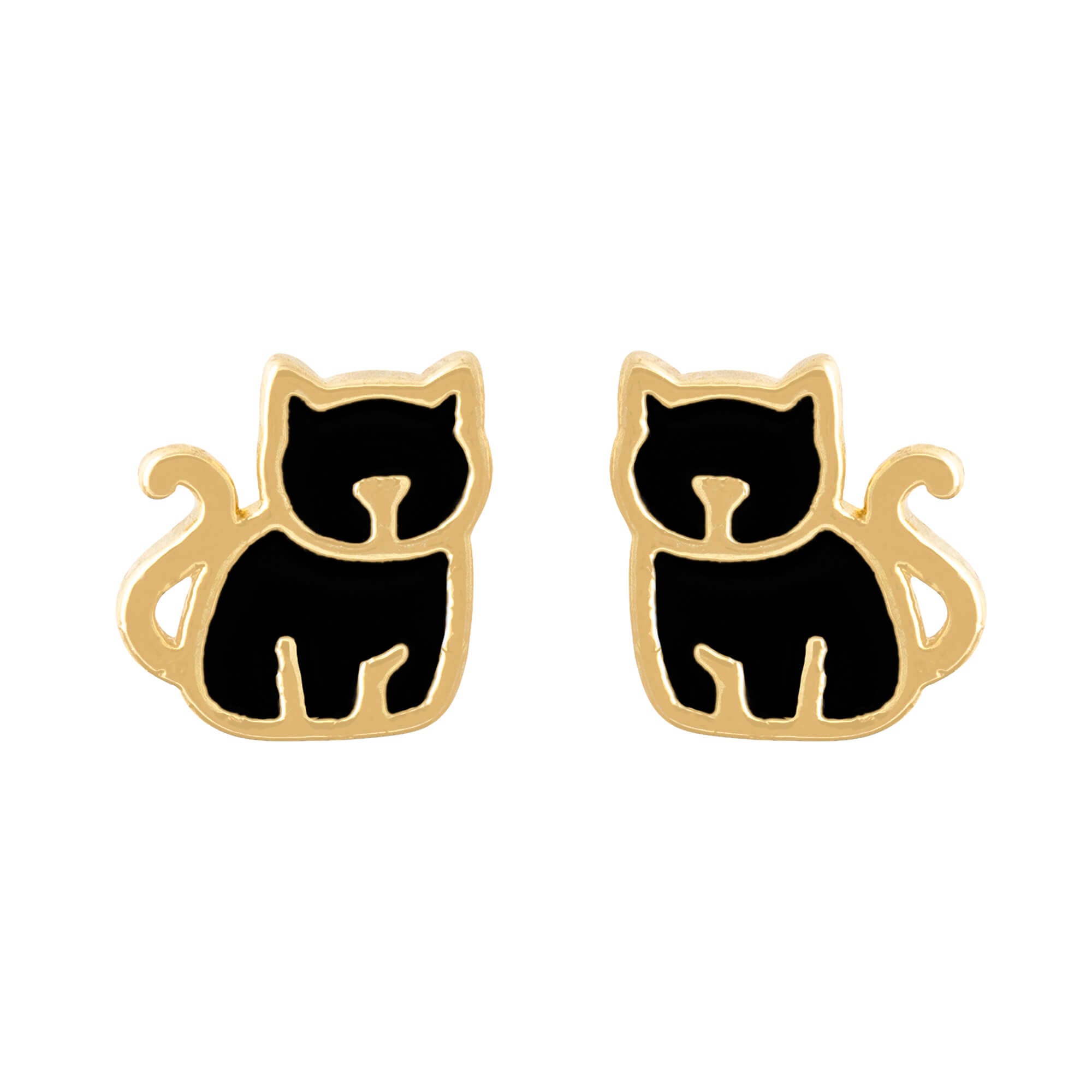 Earring Epoxy Cat