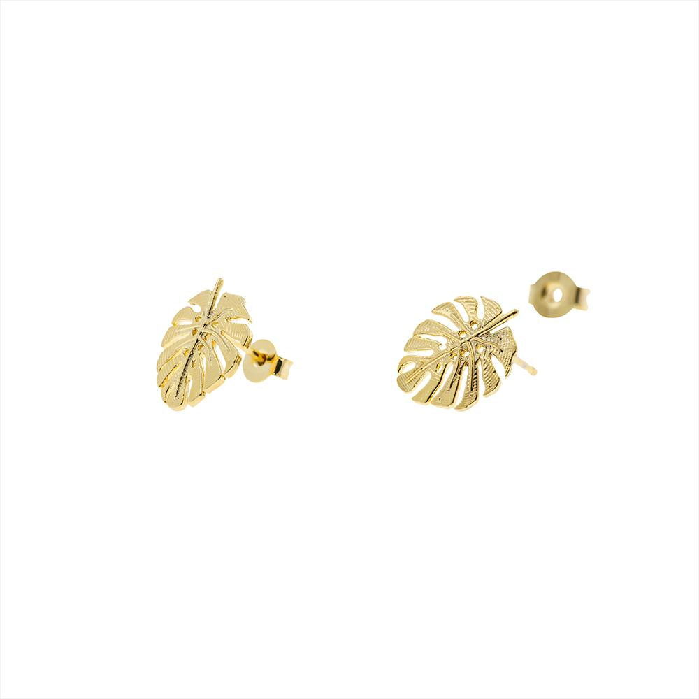Earring Monstera Leaf