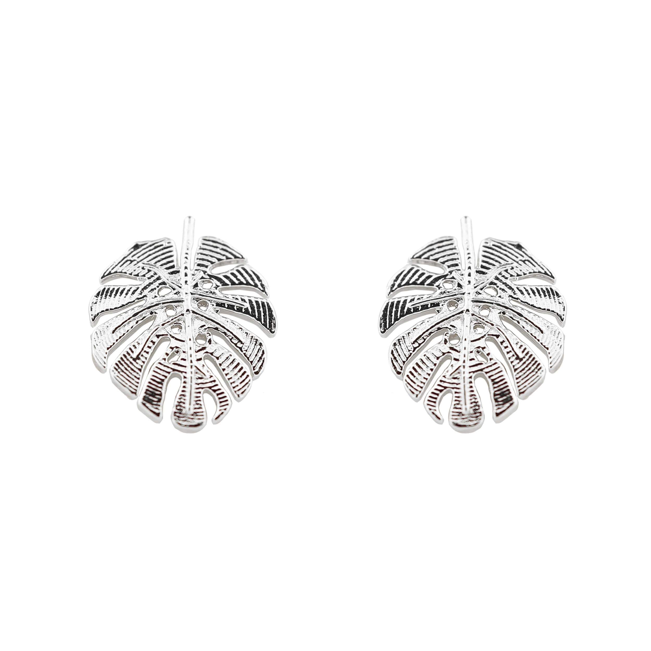 Earring Monstera Leaf