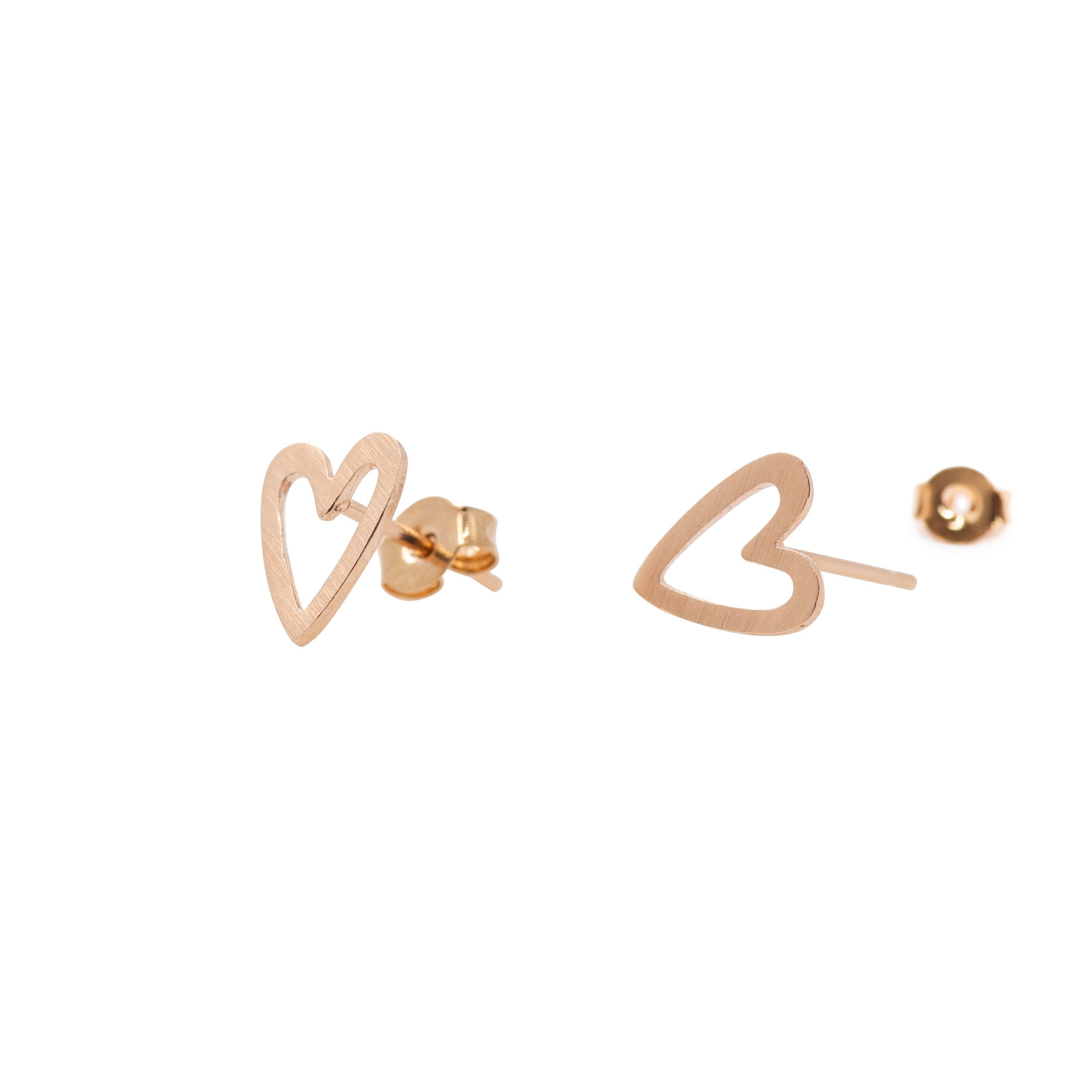 Earring Heart Stencil