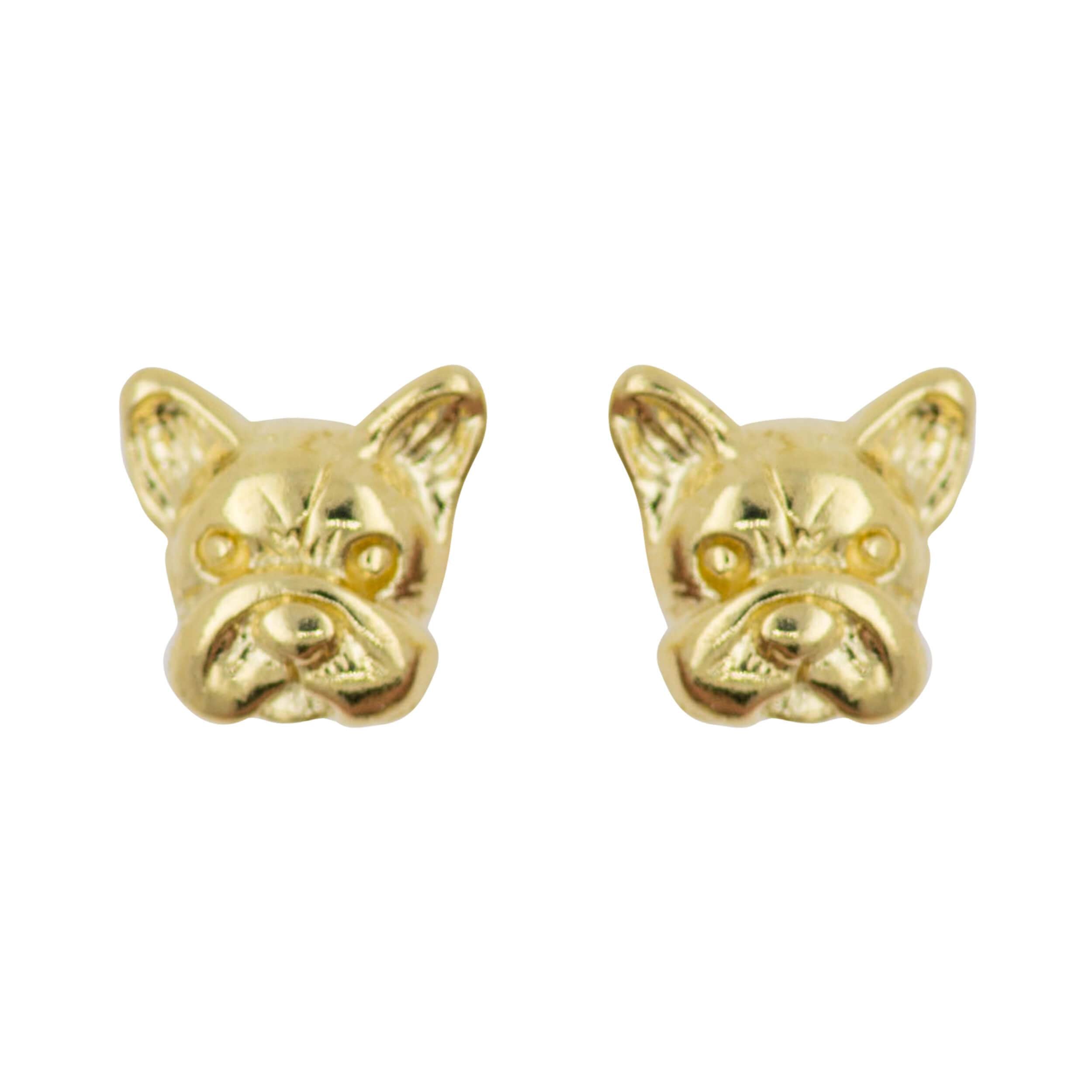 Earring French Bulldog Bubble