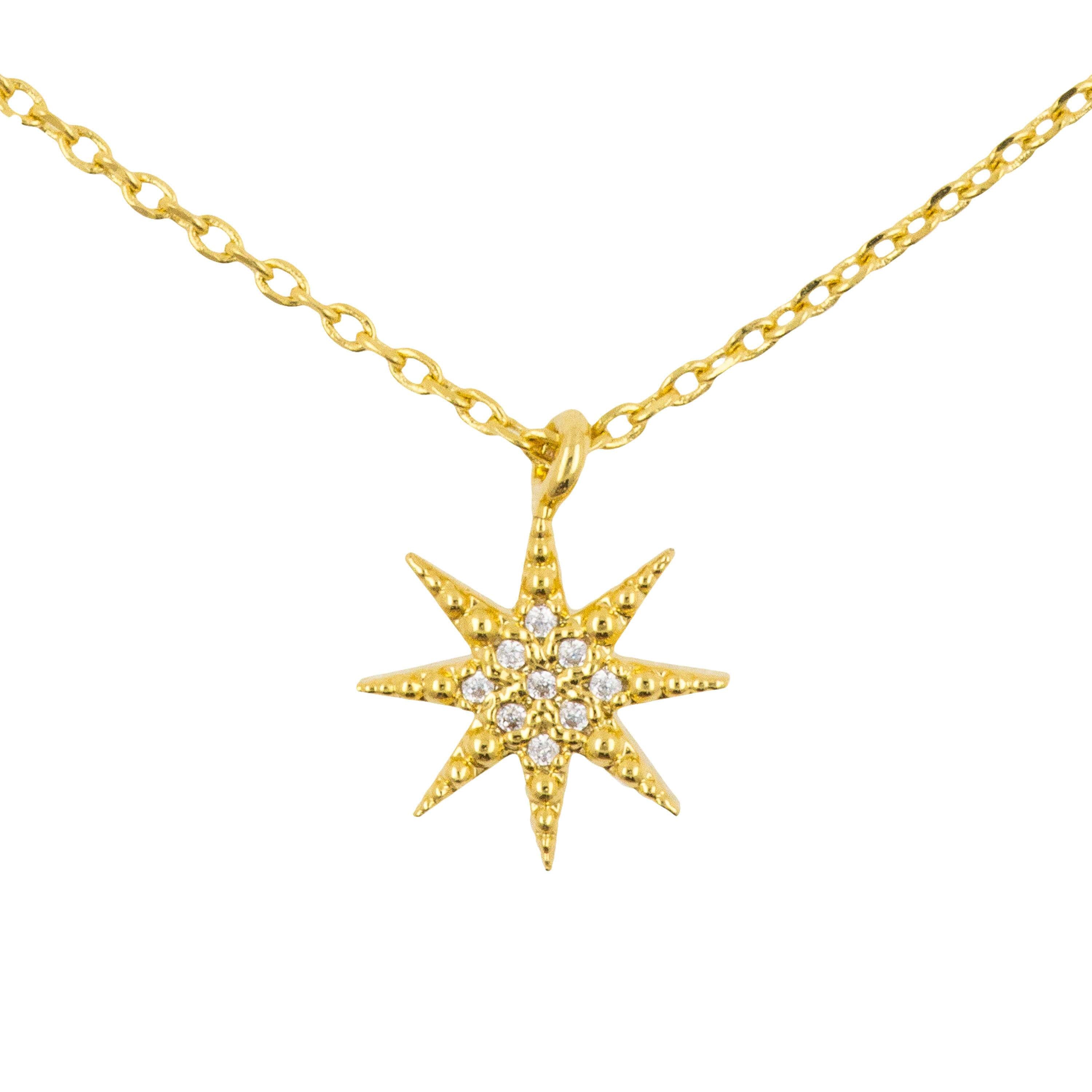 Necklace Diamante Morning Star