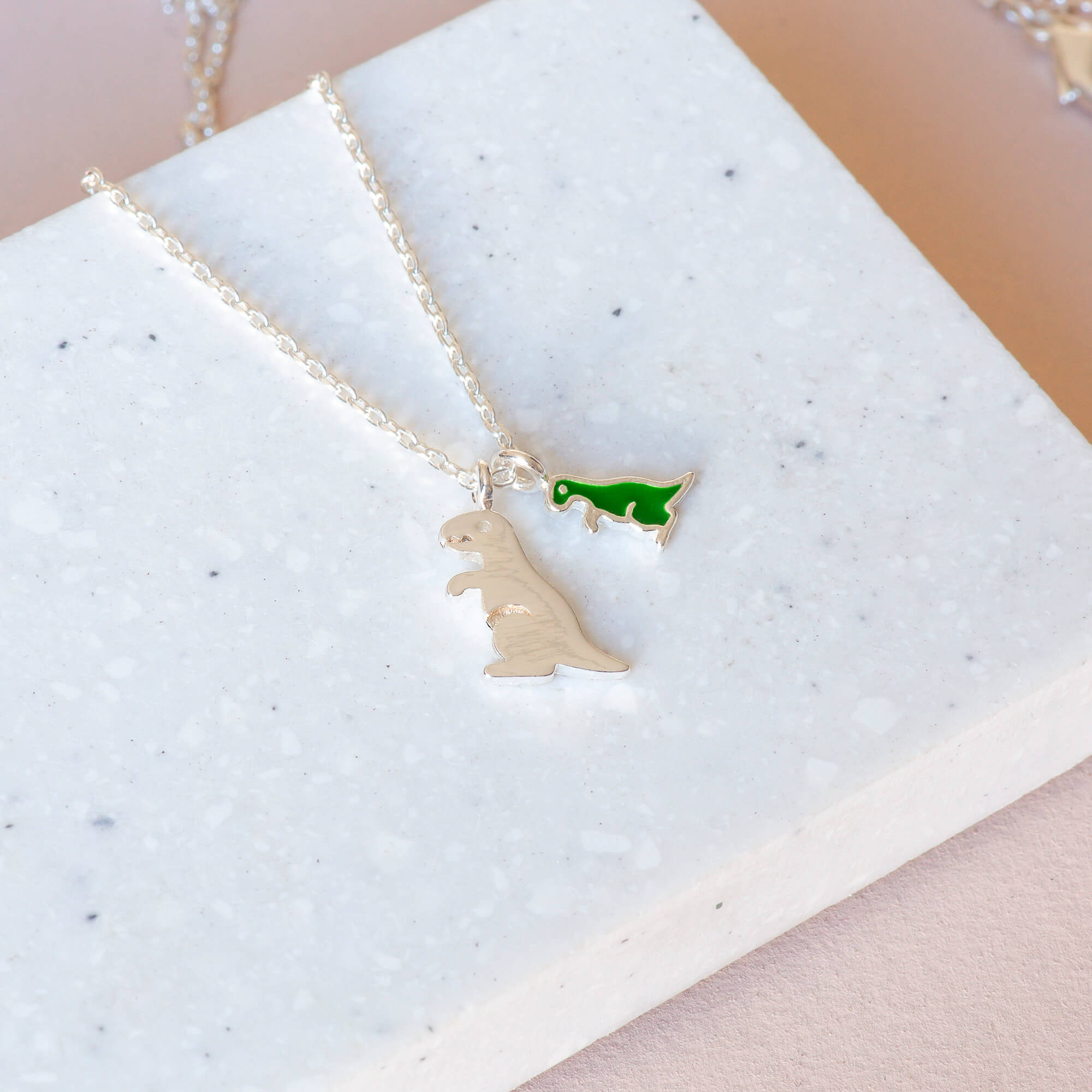 Necklace Epoxy T Rex