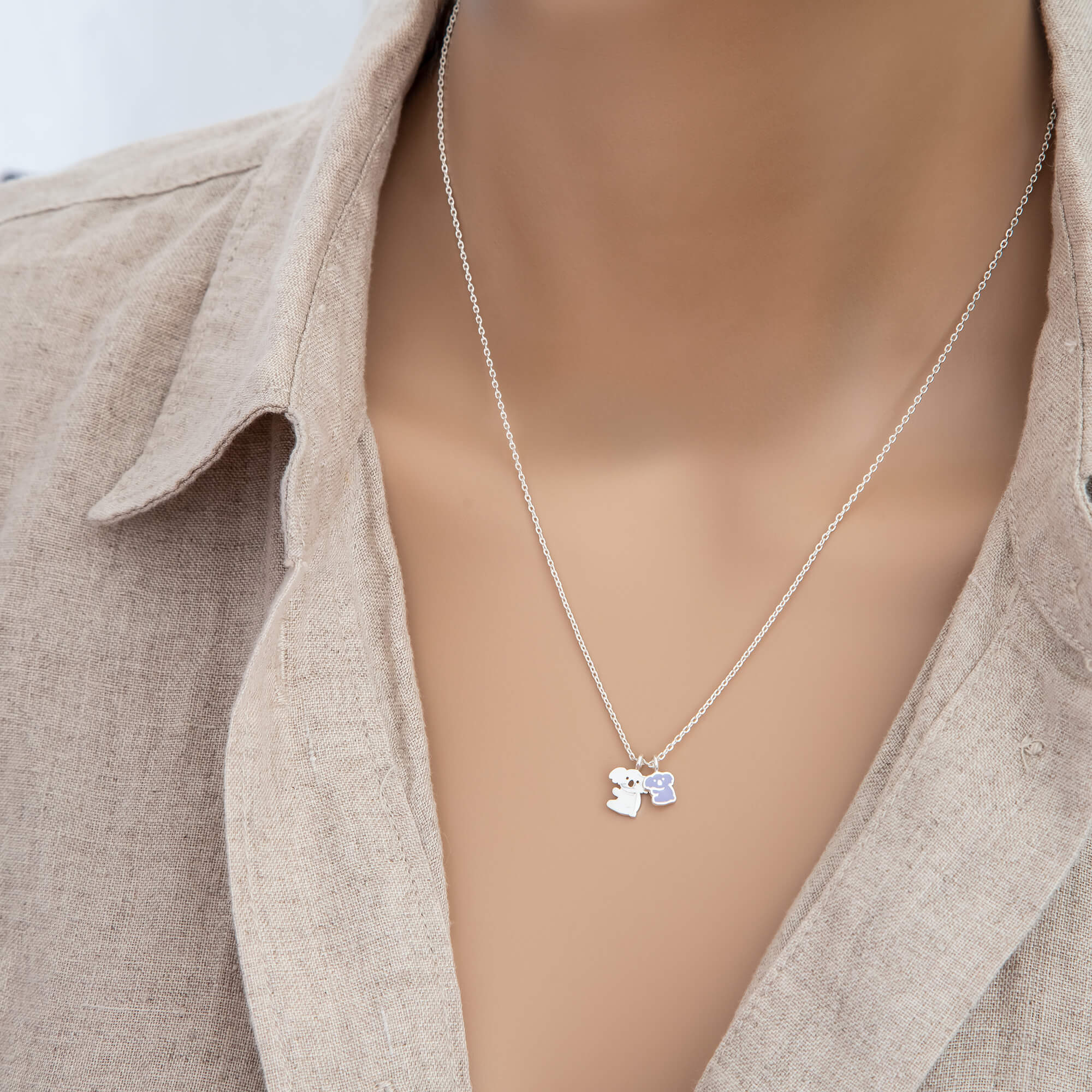 Necklace Epoxy Koala