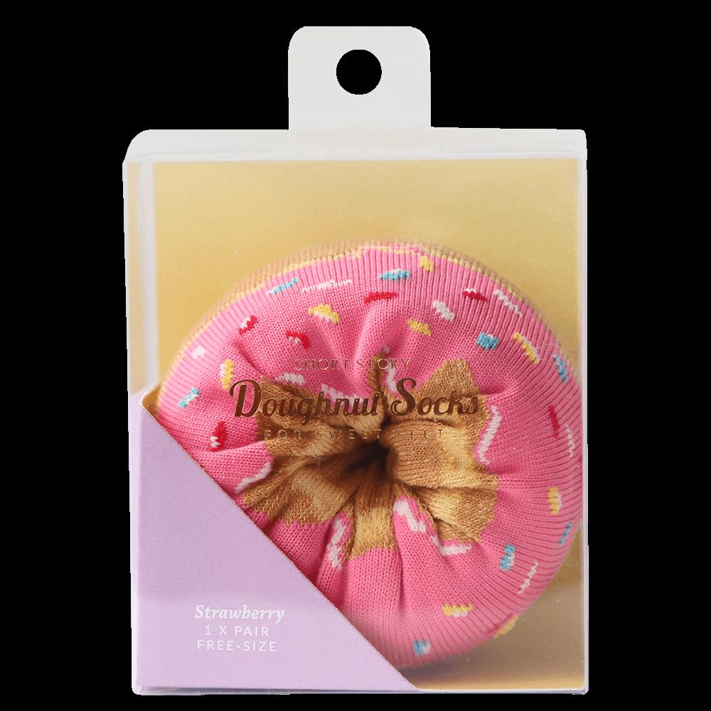 Doughnut Socks Strawberry