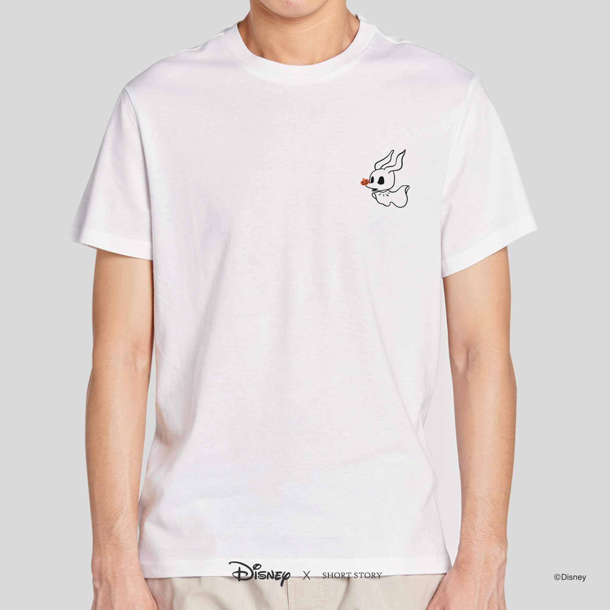 T-Shirt Embroidery Nightmare Before Christmas Zero