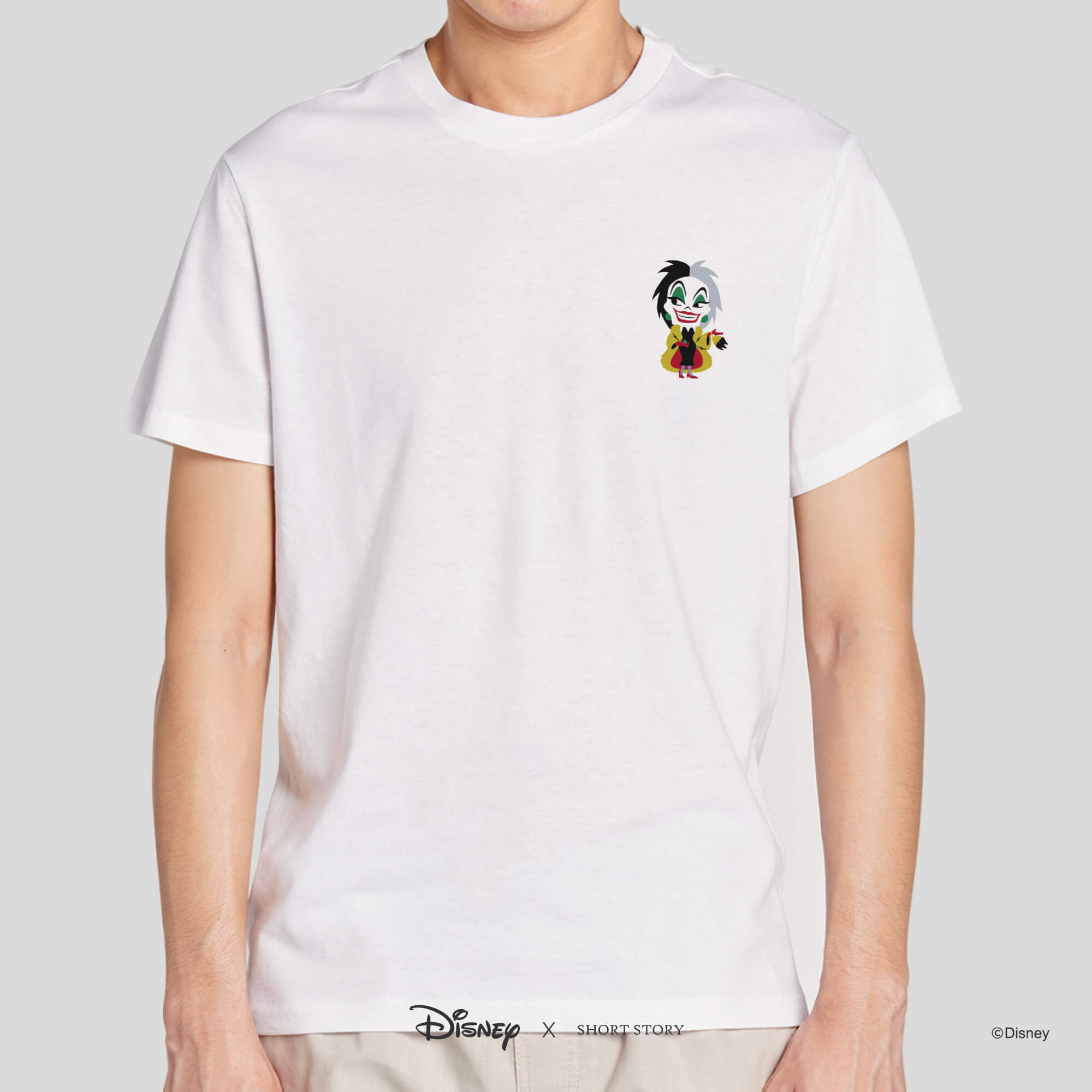 T-Shirt Embroidery Villains Cruella