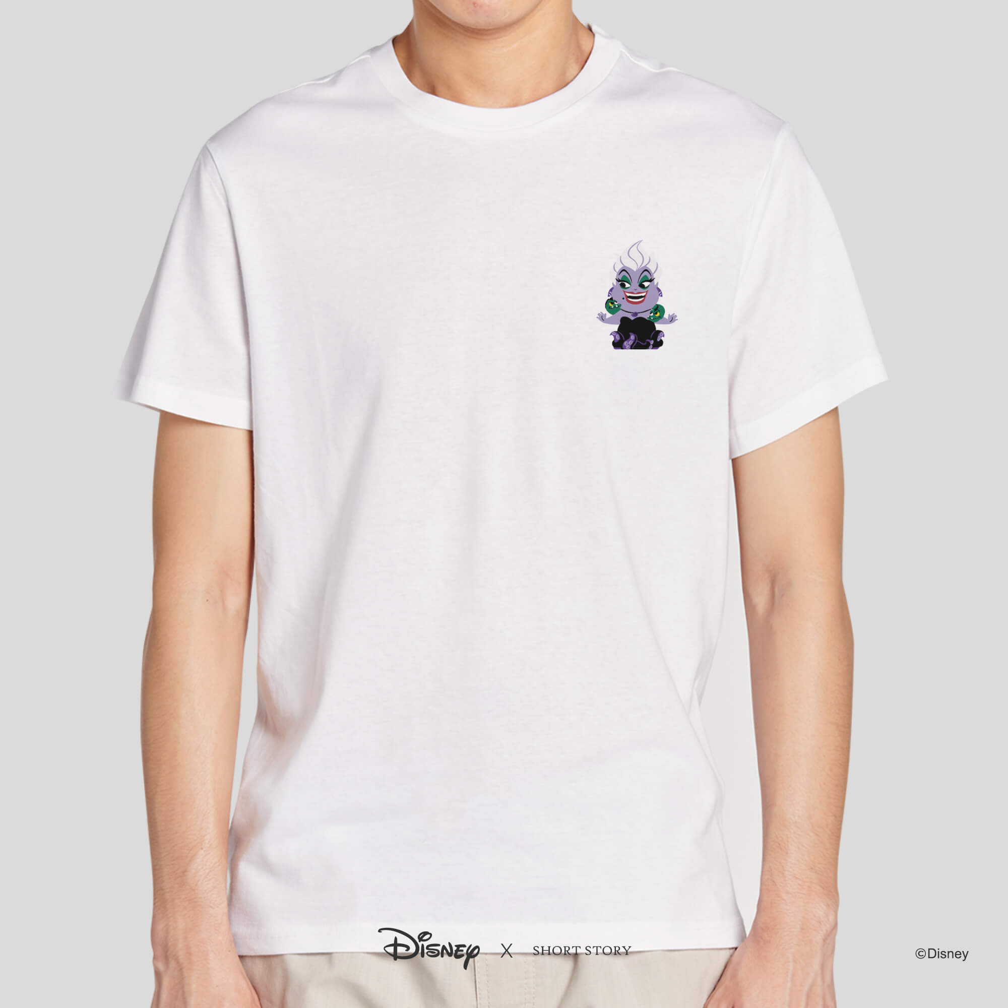 T-Shirt Embroidery Villains Ursula