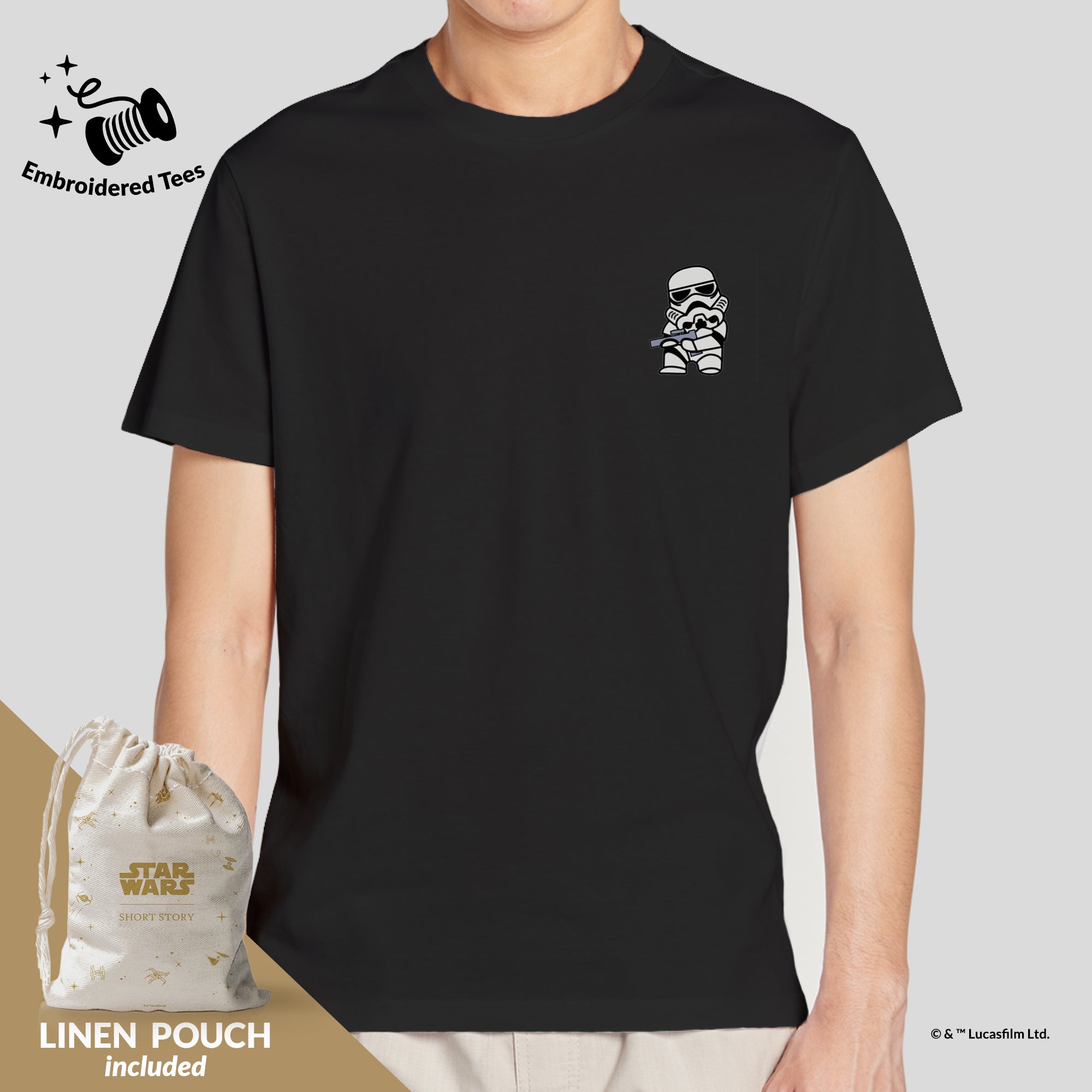 T-Shirt Embroidery Star Wars Stormtrooper™