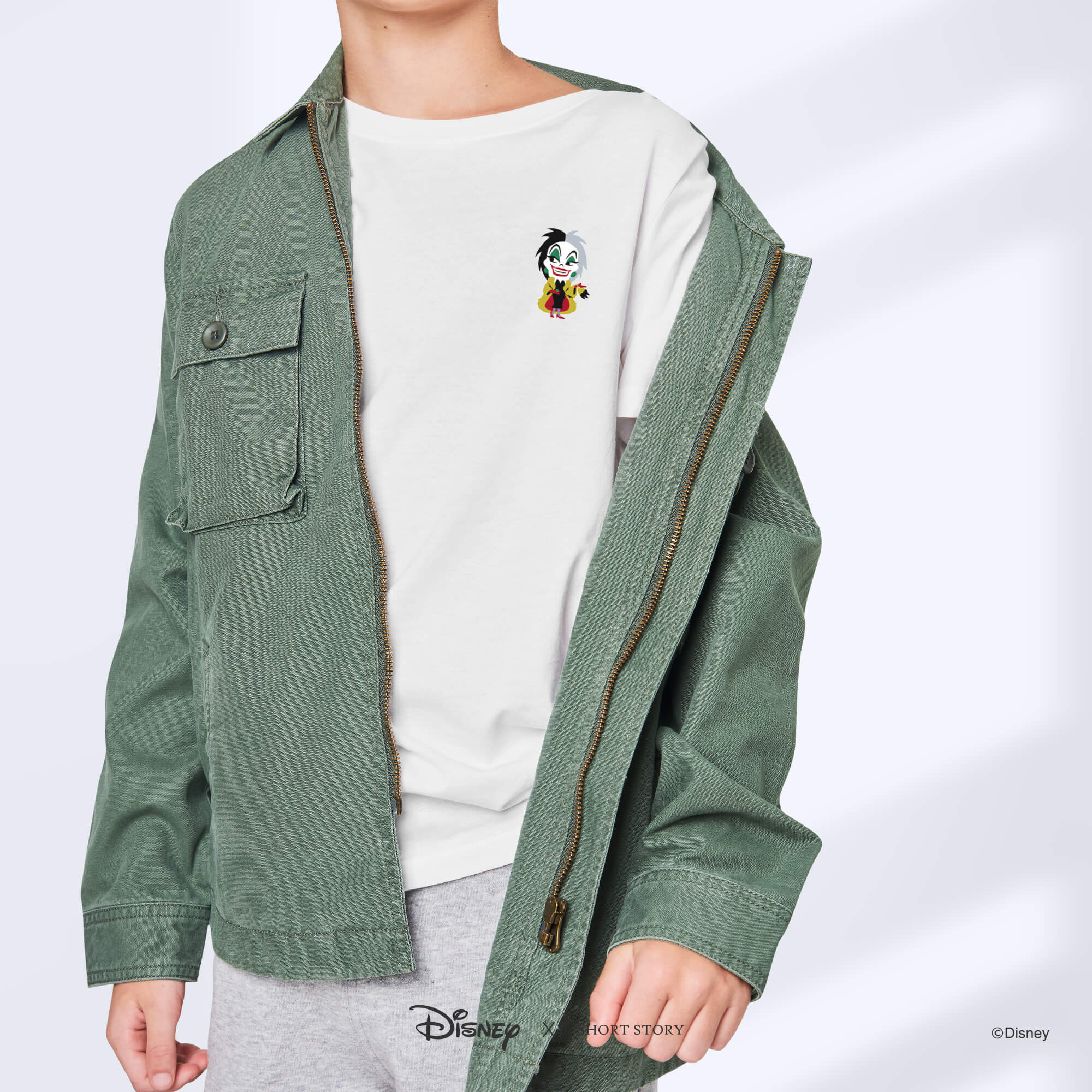 T-Shirt Embroidery Villains Cruella