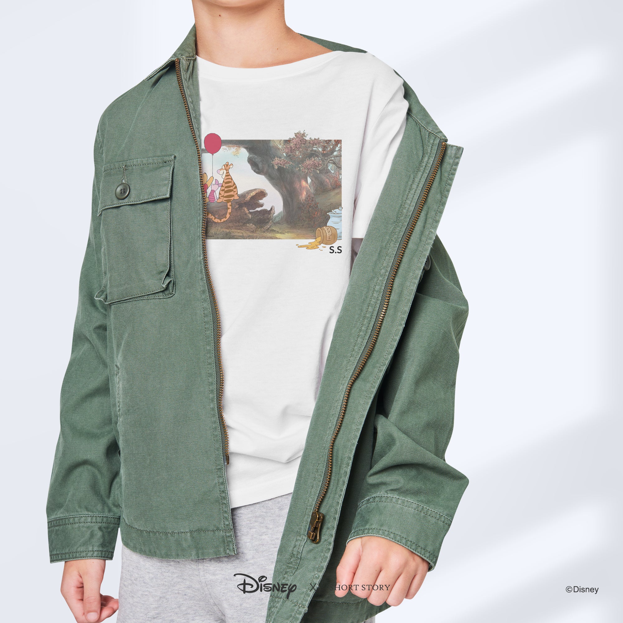 T-Shirt Print WTP Pooh & Friends