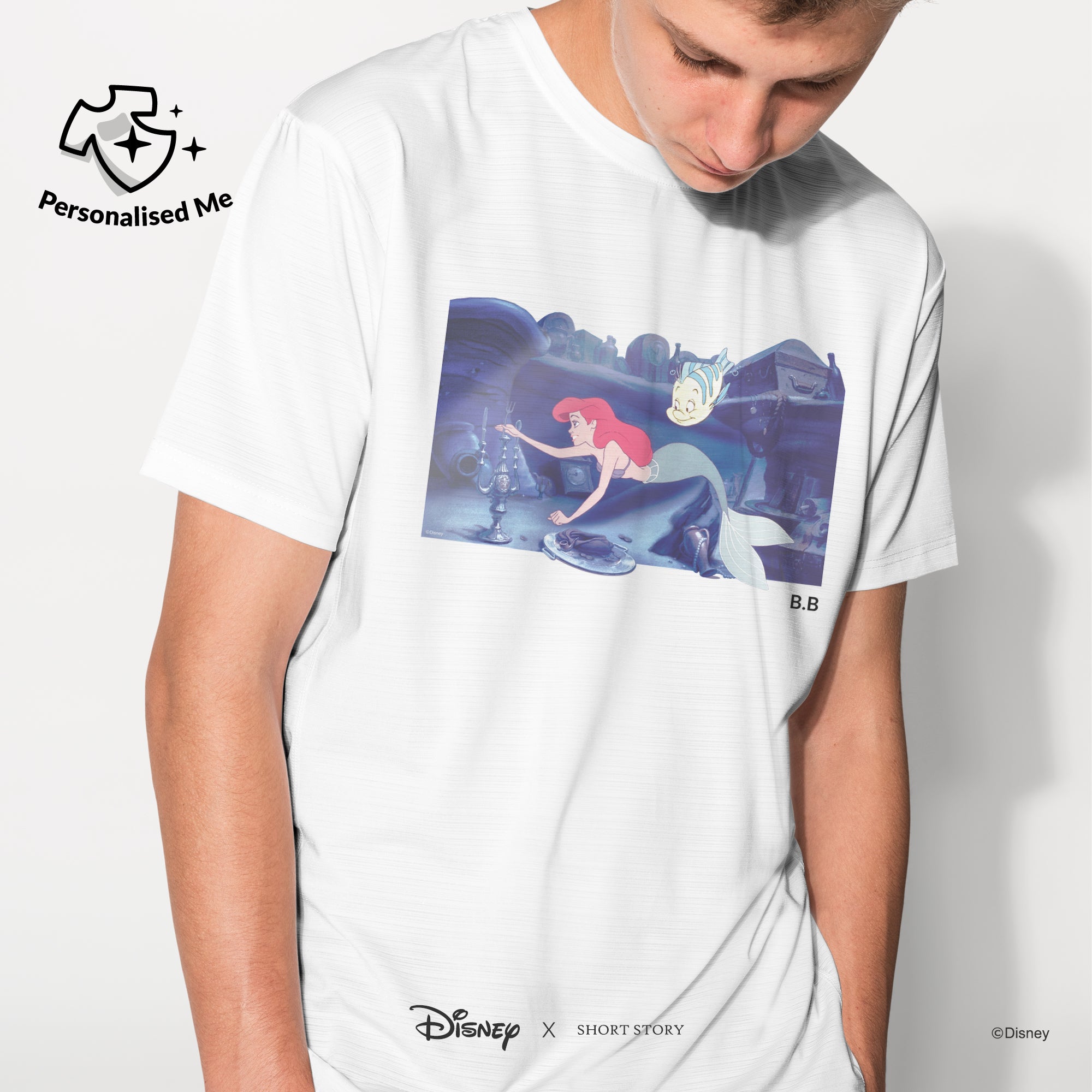 T-Shirt Print Little Mermaid Treasure Trove