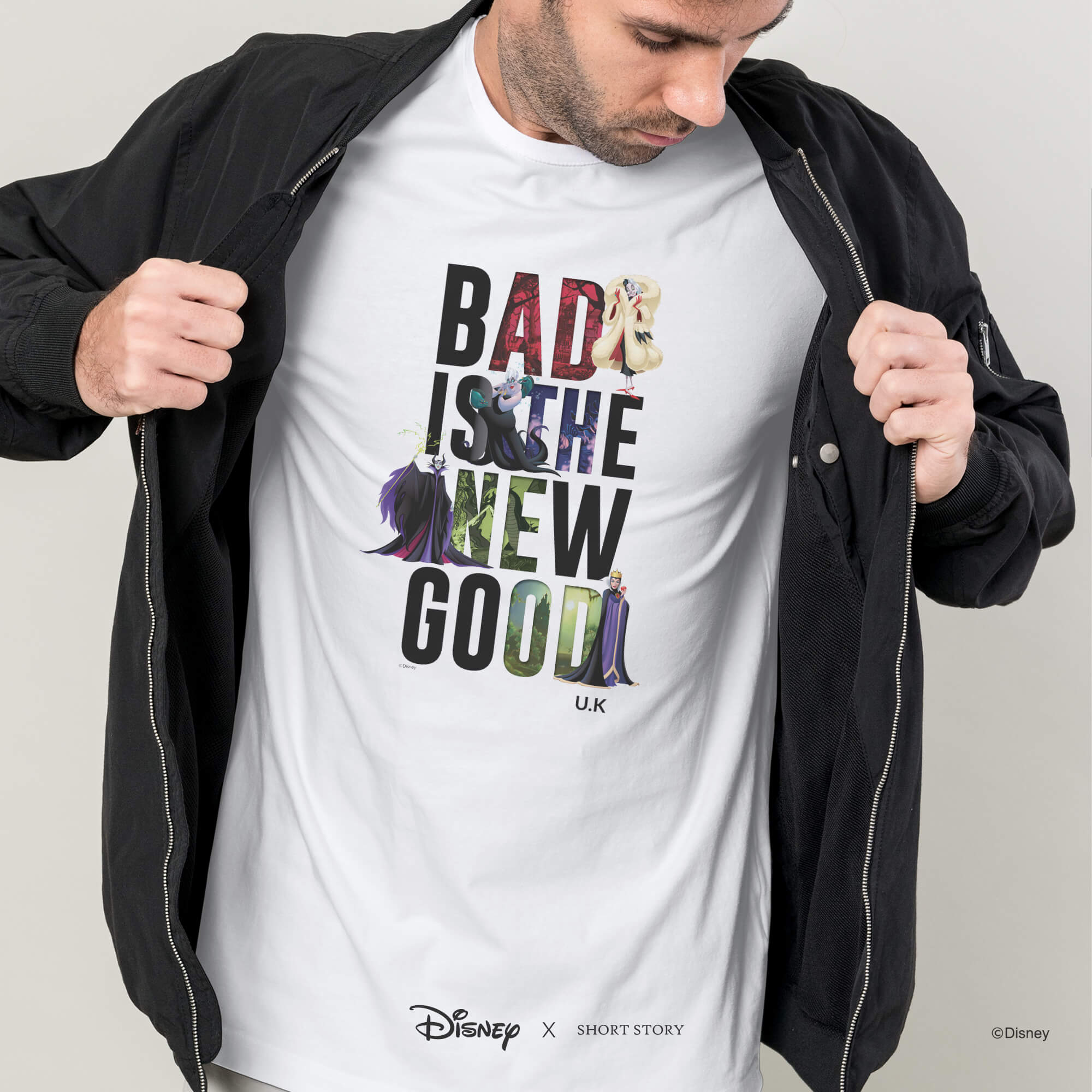 T-Shirt Print Villains Bad Is The New Good