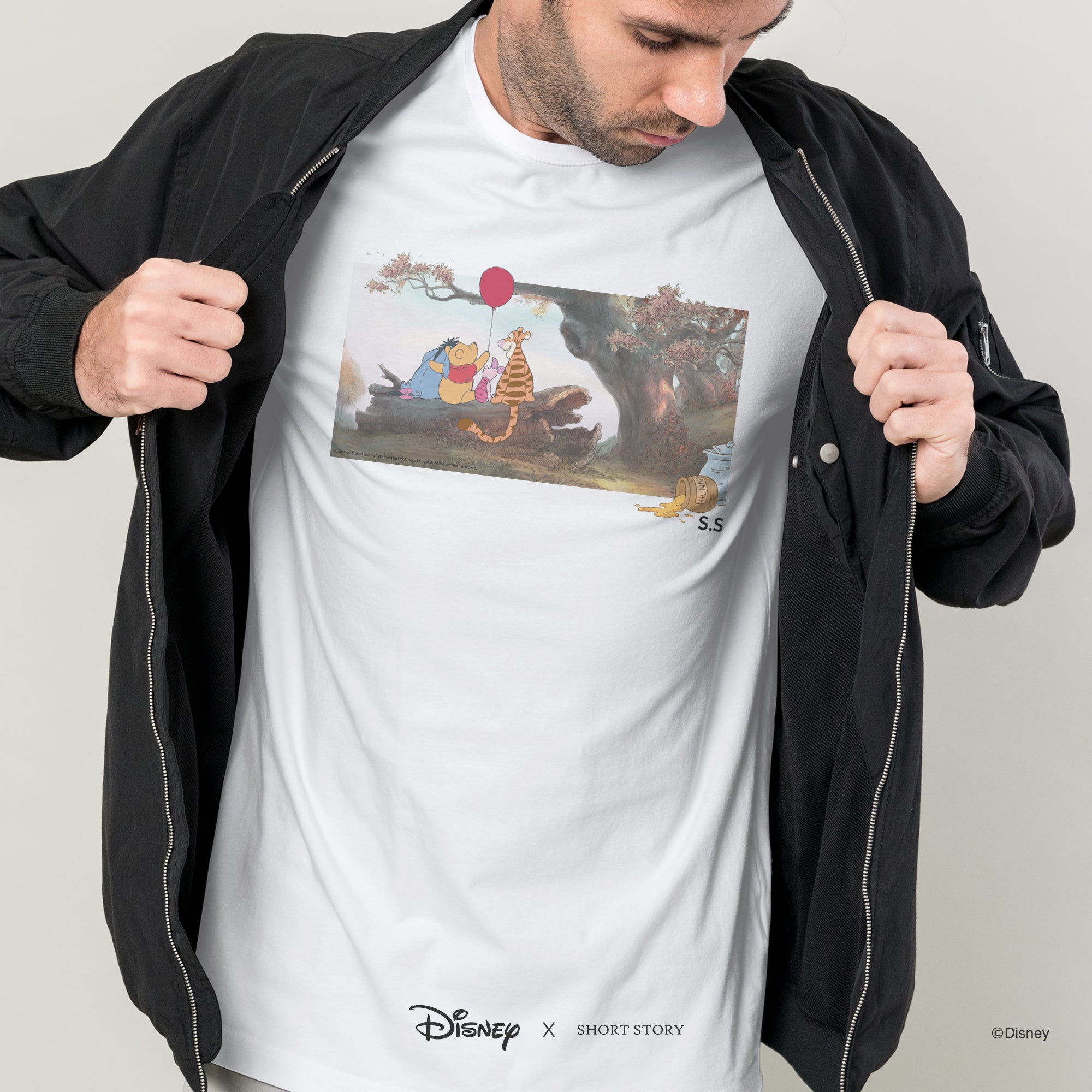 T-Shirt Print WTP Pooh & Friends