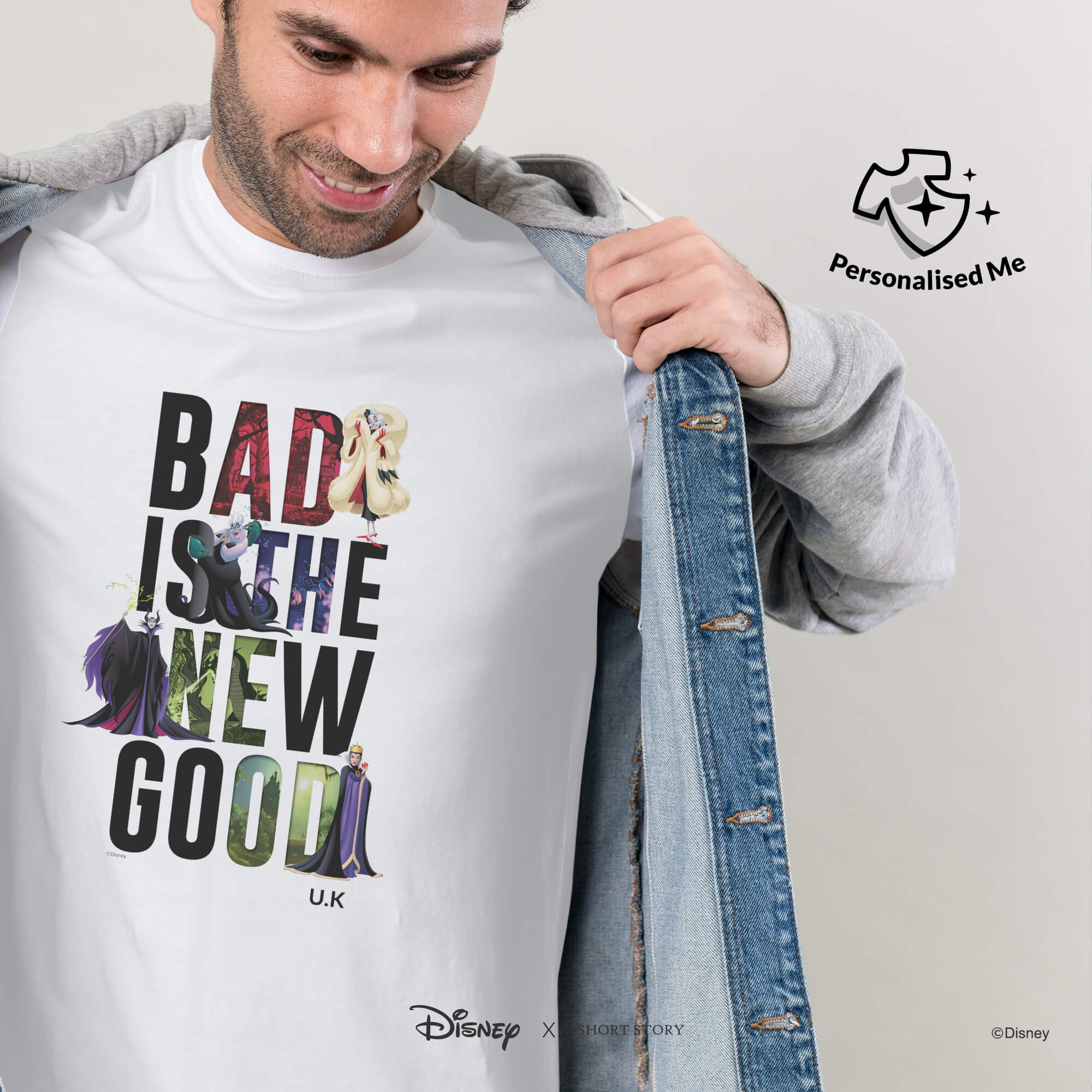 T-Shirt Print Villains Bad Is The New Good