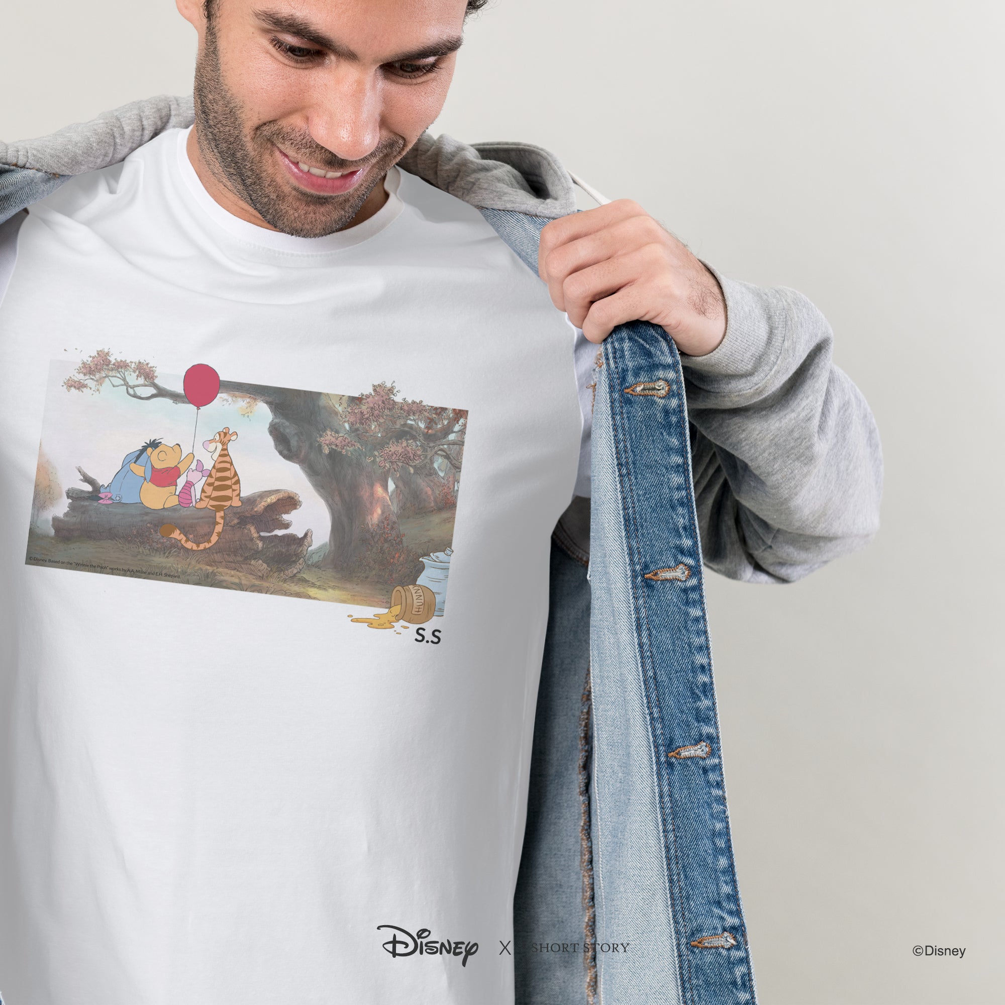 T-Shirt Print WTP Pooh & Friends