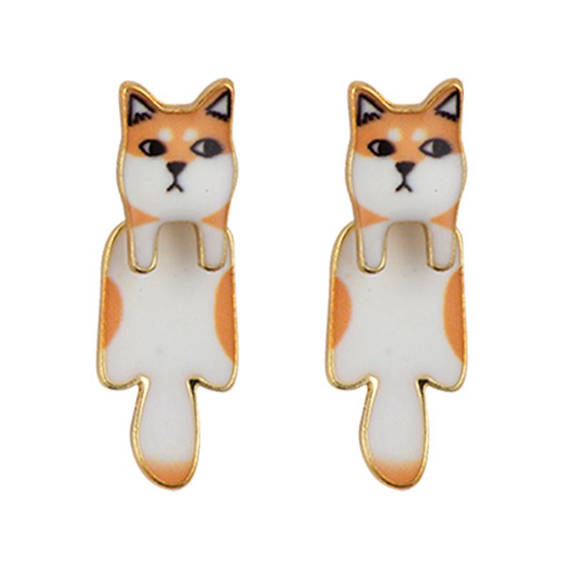 Shiba inu outlet earrings