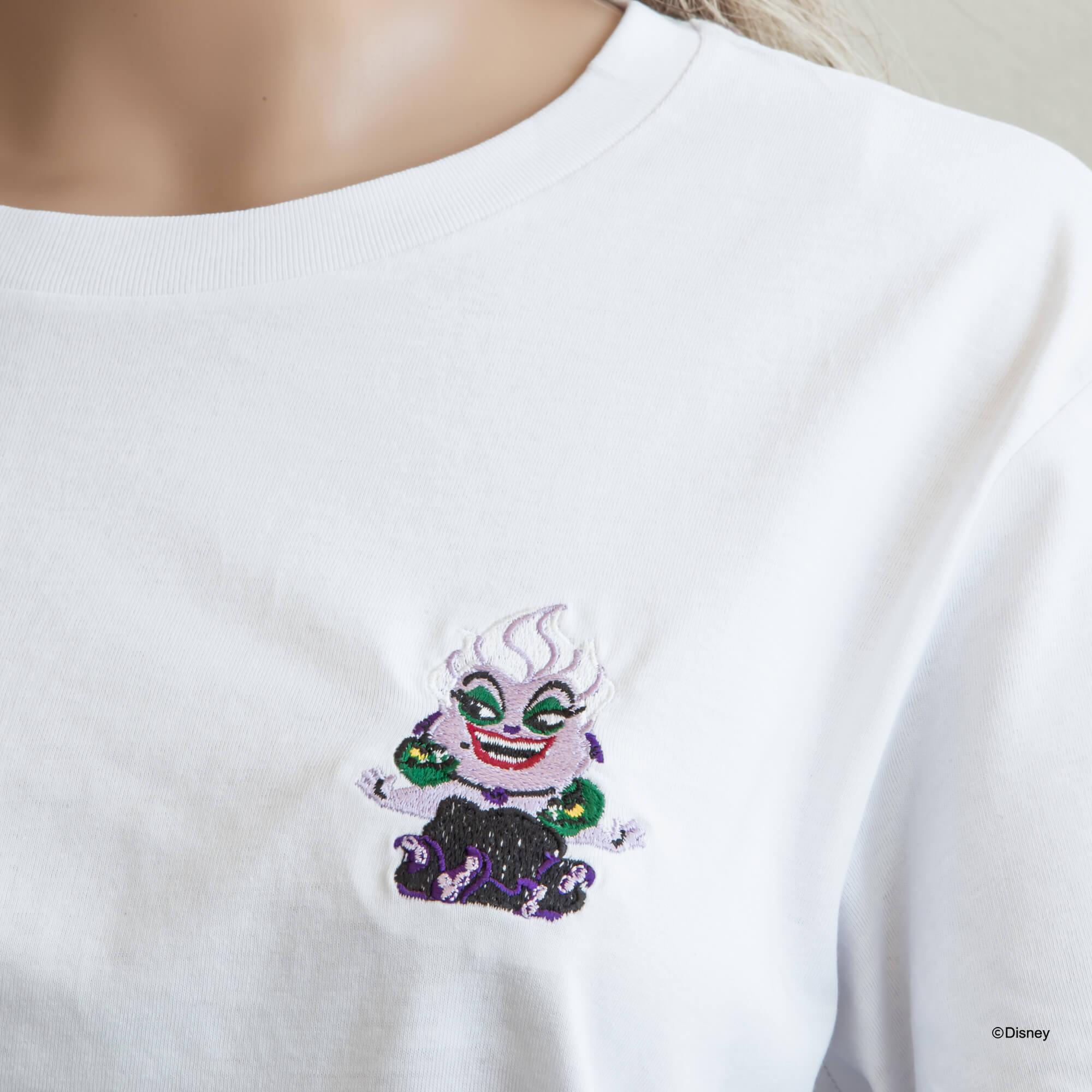 T-Shirt Embroidery Villains Ursula