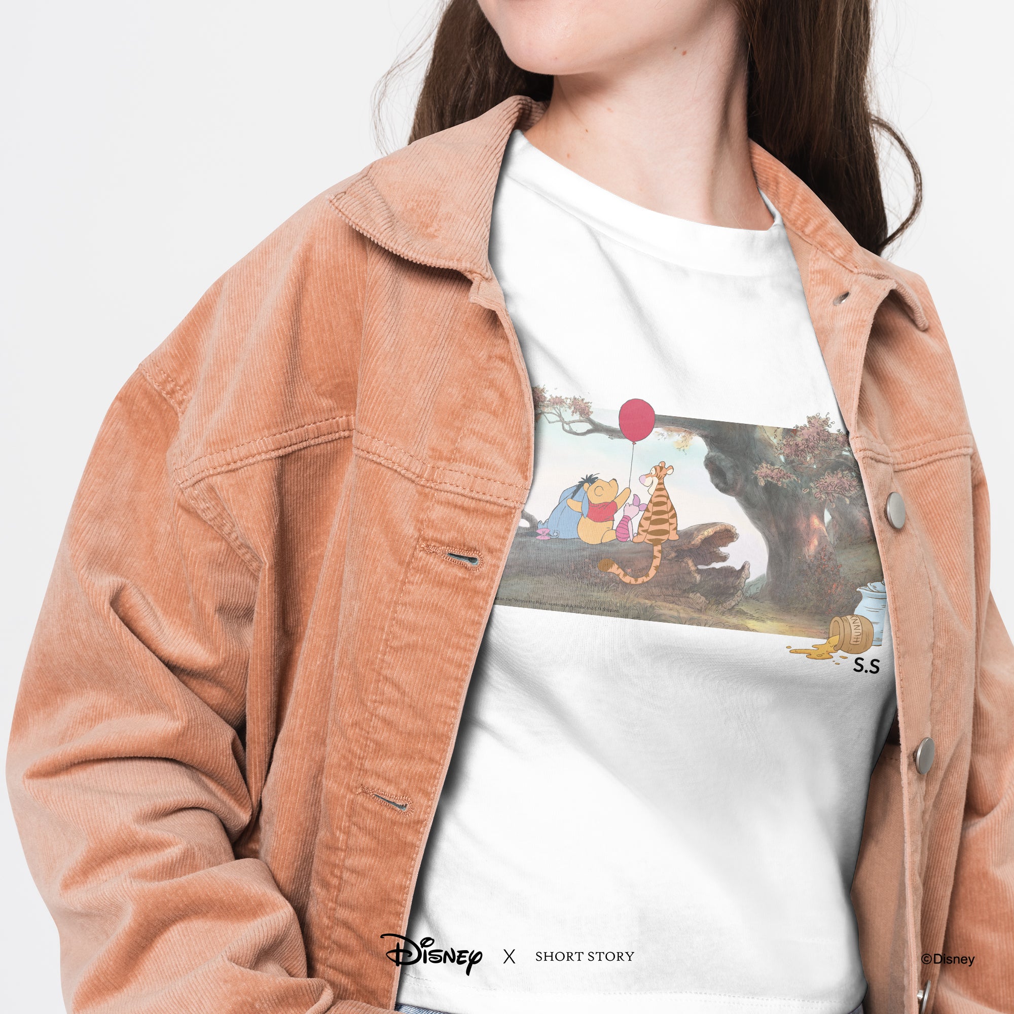T-Shirt Print WTP Pooh & Friends