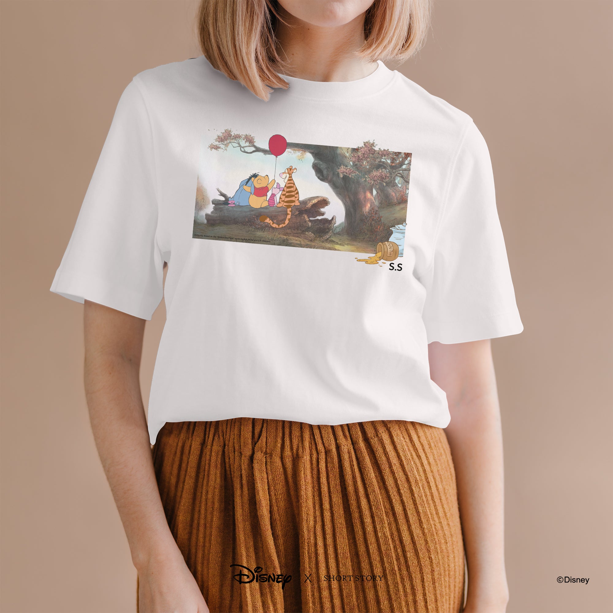 T-Shirt Print WTP Pooh & Friends