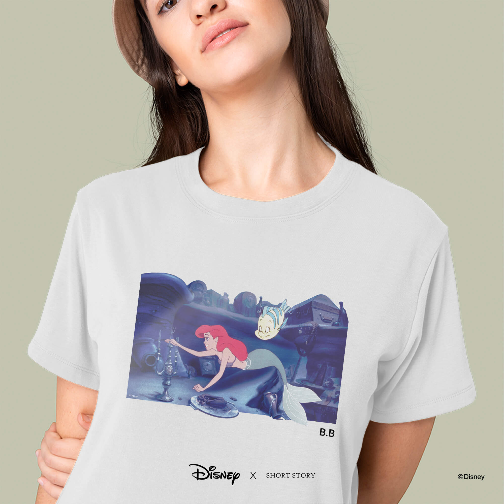T-Shirt Print Little Mermaid Treasure Trove
