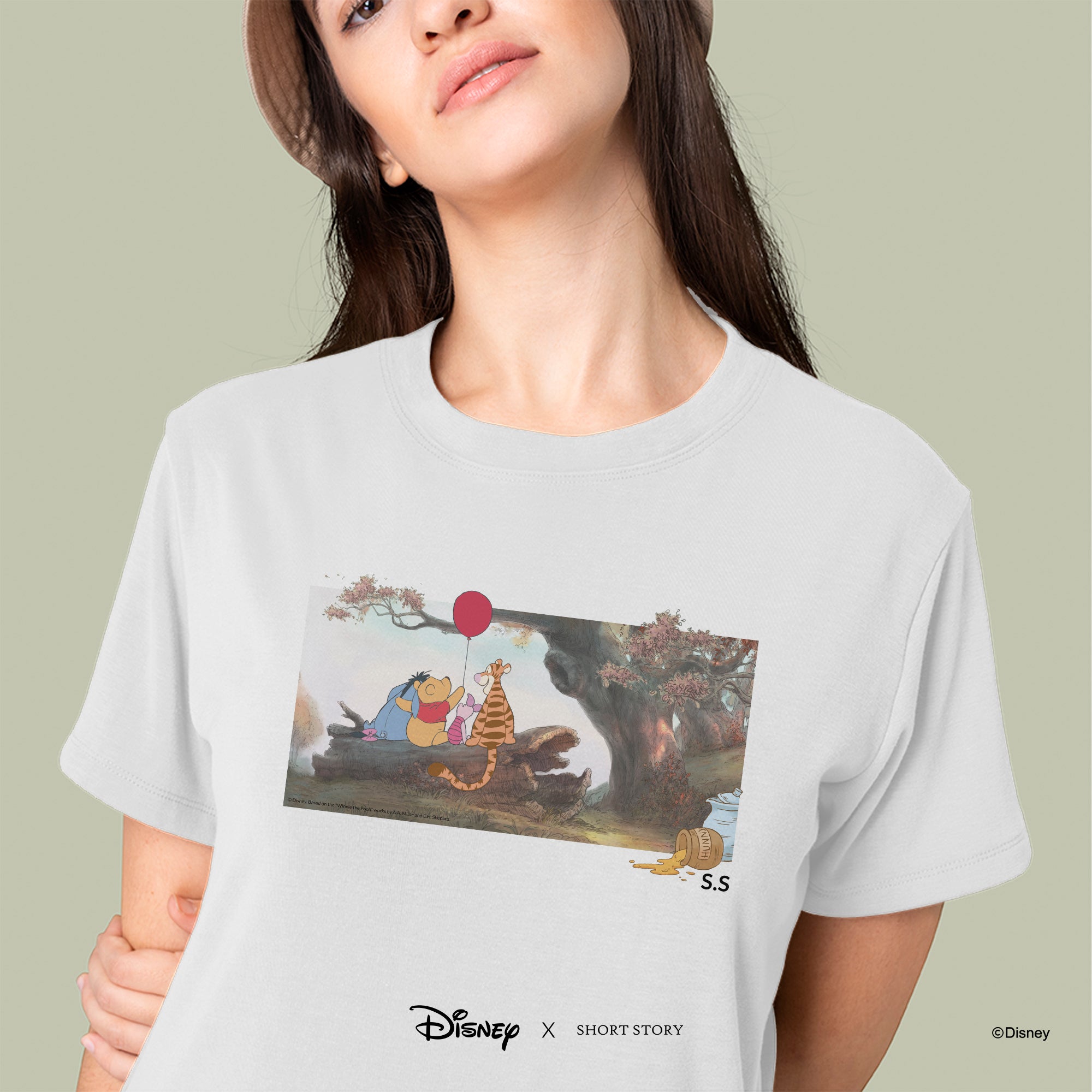 T-Shirt Print WTP Pooh & Friends