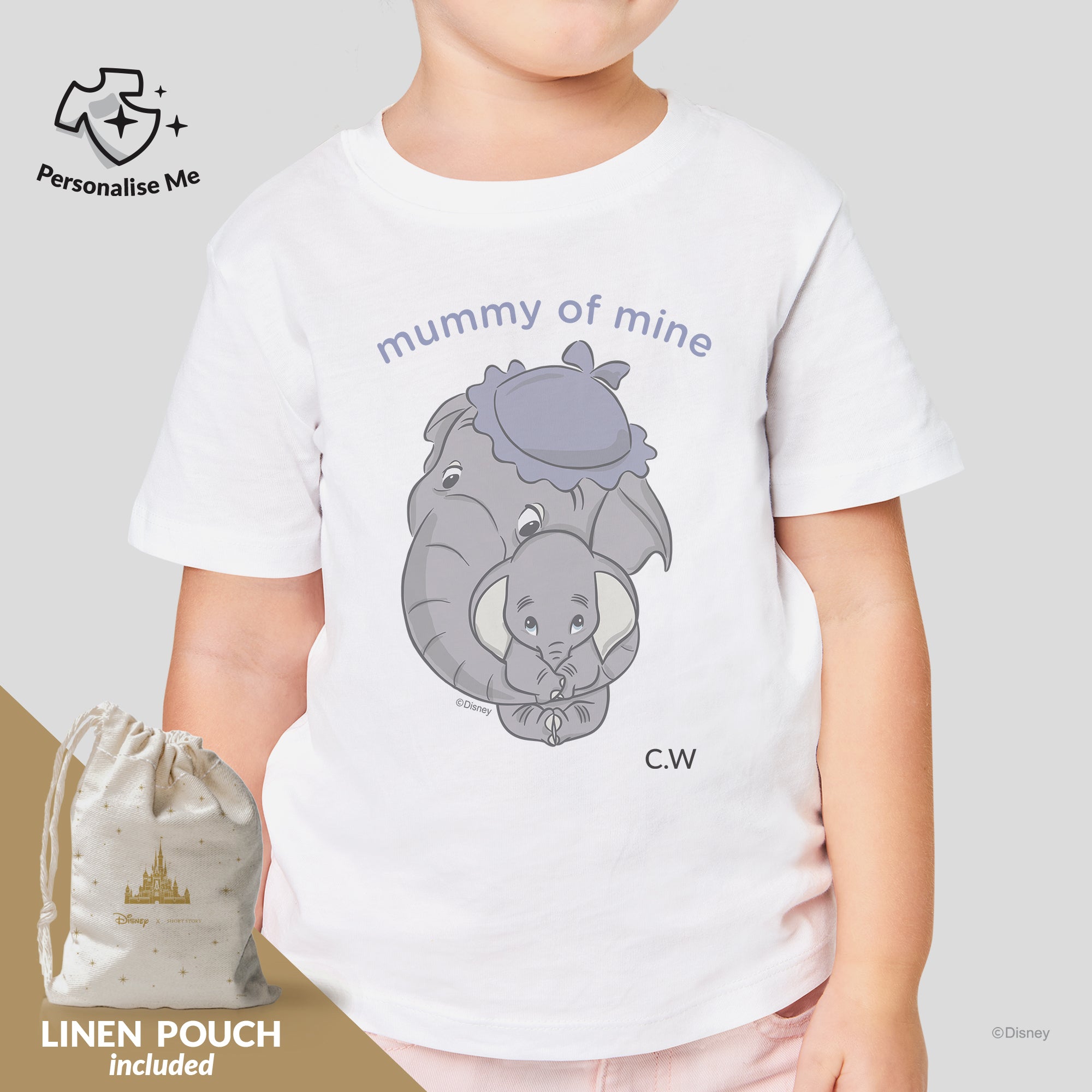 T-Shirt Print Dumbo Mummy of Mine Child